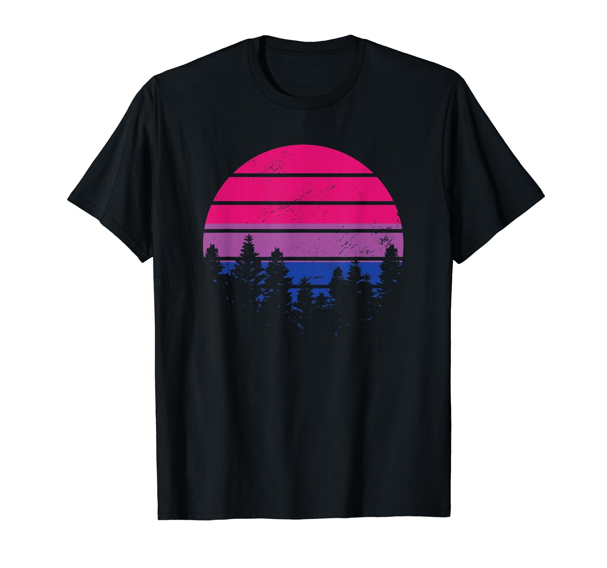 Lgbtq Pride Lesbian Gay Rainbow Sunset T-Shirt - Trendy Graphic Men Women - T-Shirt, Sweatshirt, Hoodie