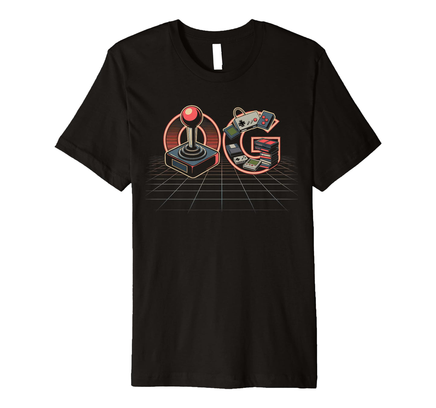 Old School Og Hip Hop Vinyl Cds Tapes T-Shirt - Custom Art Print Unisex - T-Shirt, Sweatshirt, Hoodie