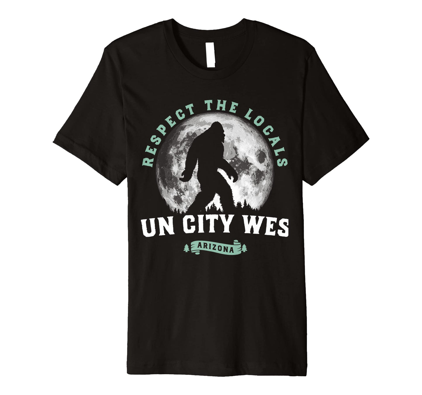 Sun City West Arizona Bigfoot Night T-Shirt - Trendy Graphic Men Women - T-Shirt, Sweatshirt, Hoodie