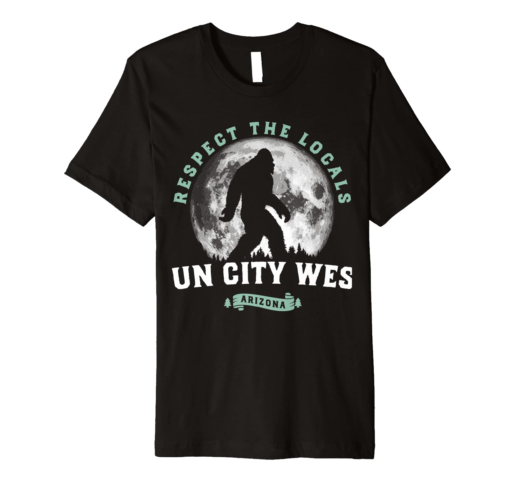 Sun City West Arizona Bigfoot Night T-Shirt - Trendy Graphic Men Women - T-Shirt, Sweatshirt, Hoodie