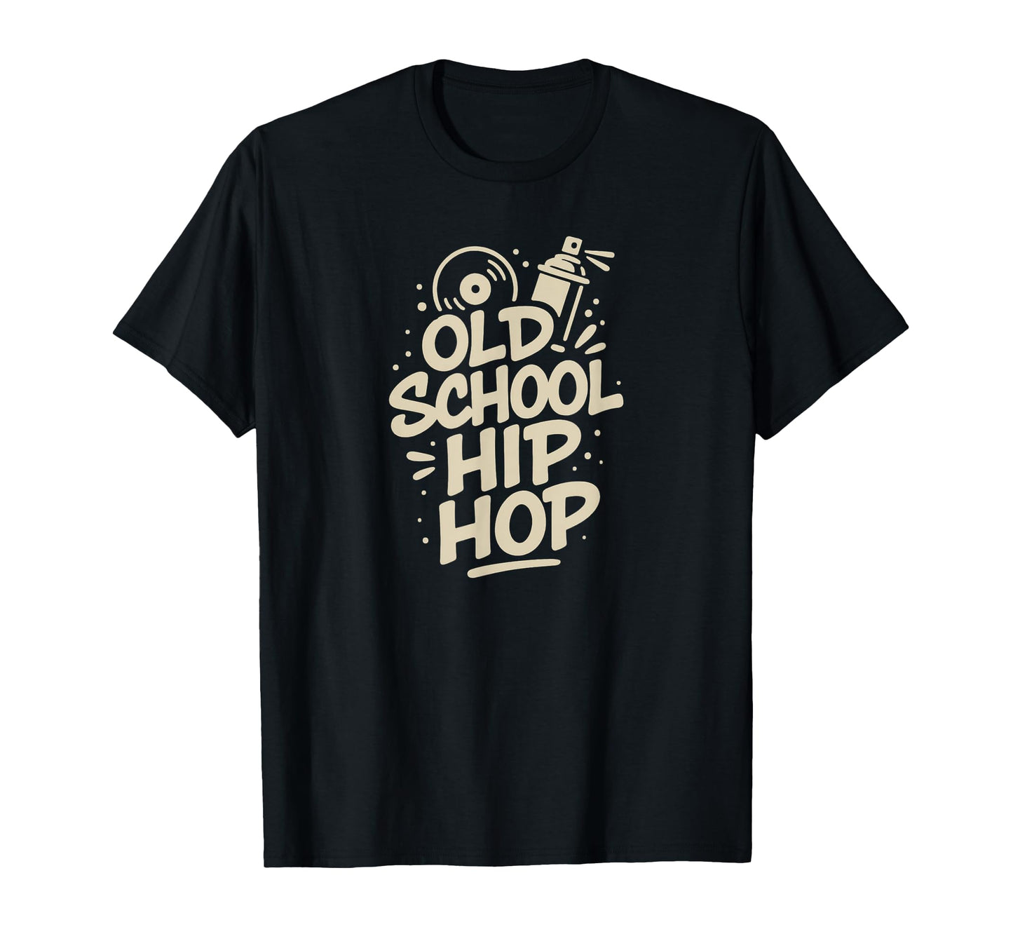 Raised Old School Hip Hop Simple Rap T-Shirt - Streetwear Style Men Women - T-Shirt, Sweatshirt, Hoodie