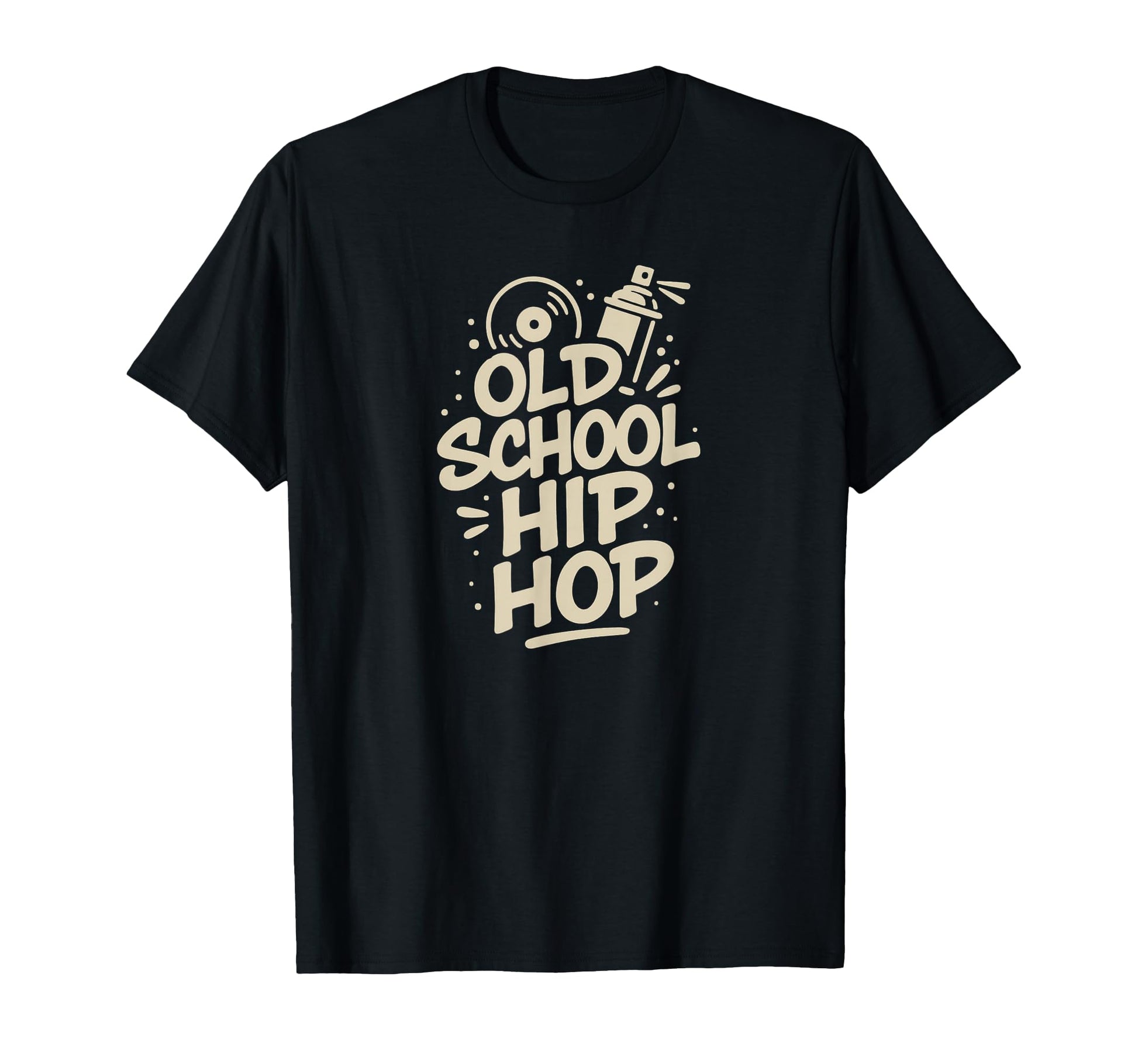 Raised Old School Hip Hop Simple Rap T-Shirt - Streetwear Style Men Women - T-Shirt, Sweatshirt, Hoodie
