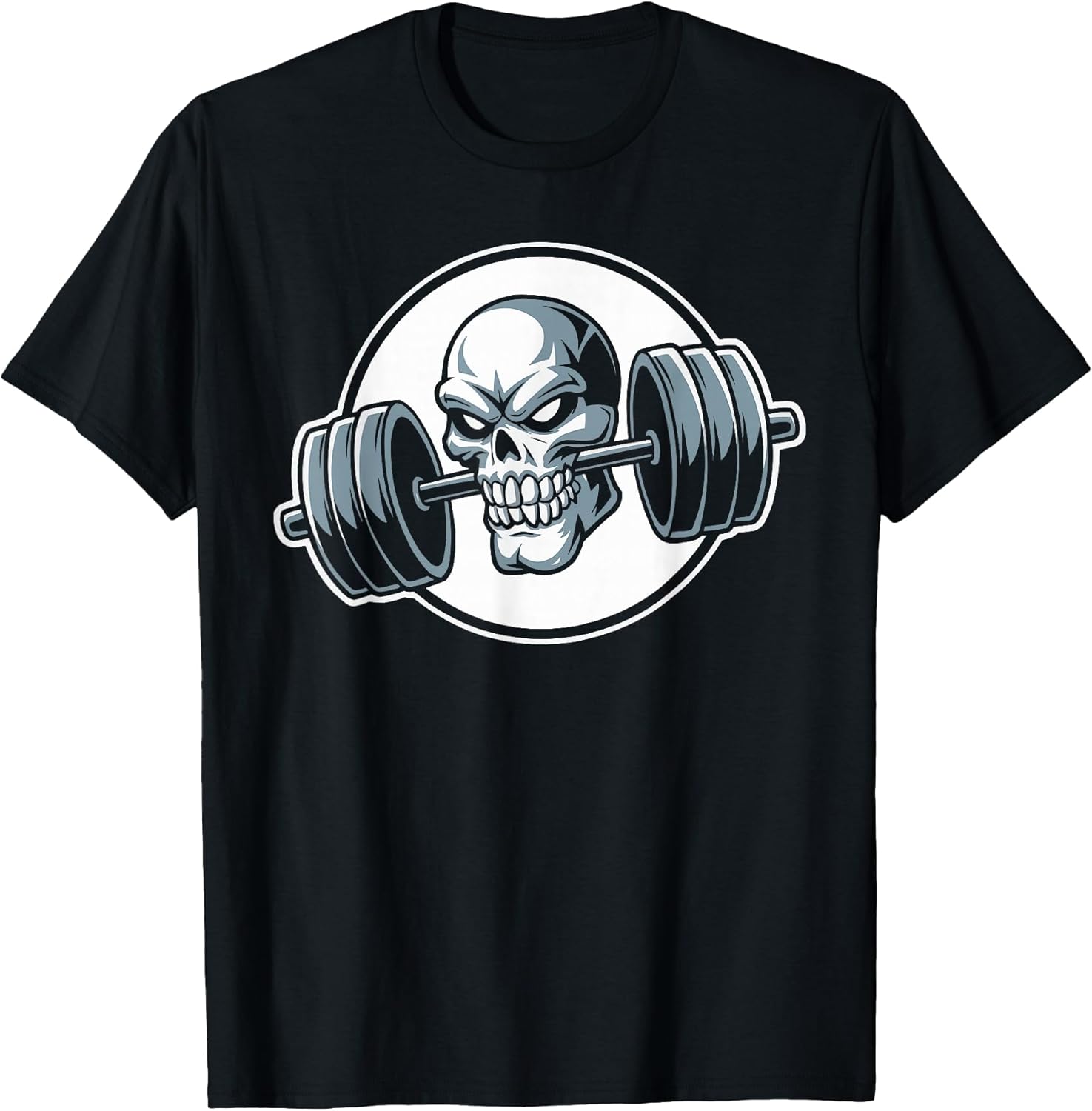 Skeleton Weightlifting Fitness Gym SteMi Apparel - Adult & Kids T-Shirts, Sweatshirts & Hoodies apparel design preview 1
