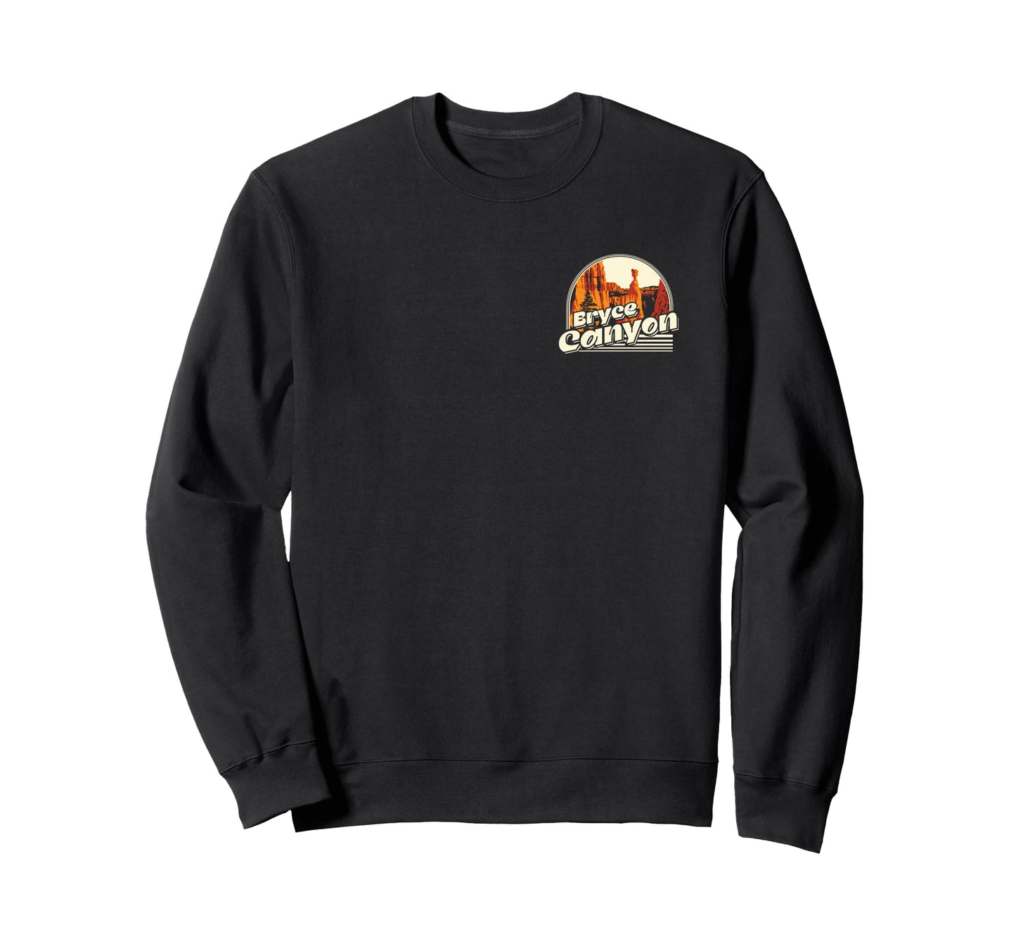 Bryce Canyon National Park Front Sweatshirt - Streetwear Style for Adults - T-Shirt, Sweatshirt, Hoodie