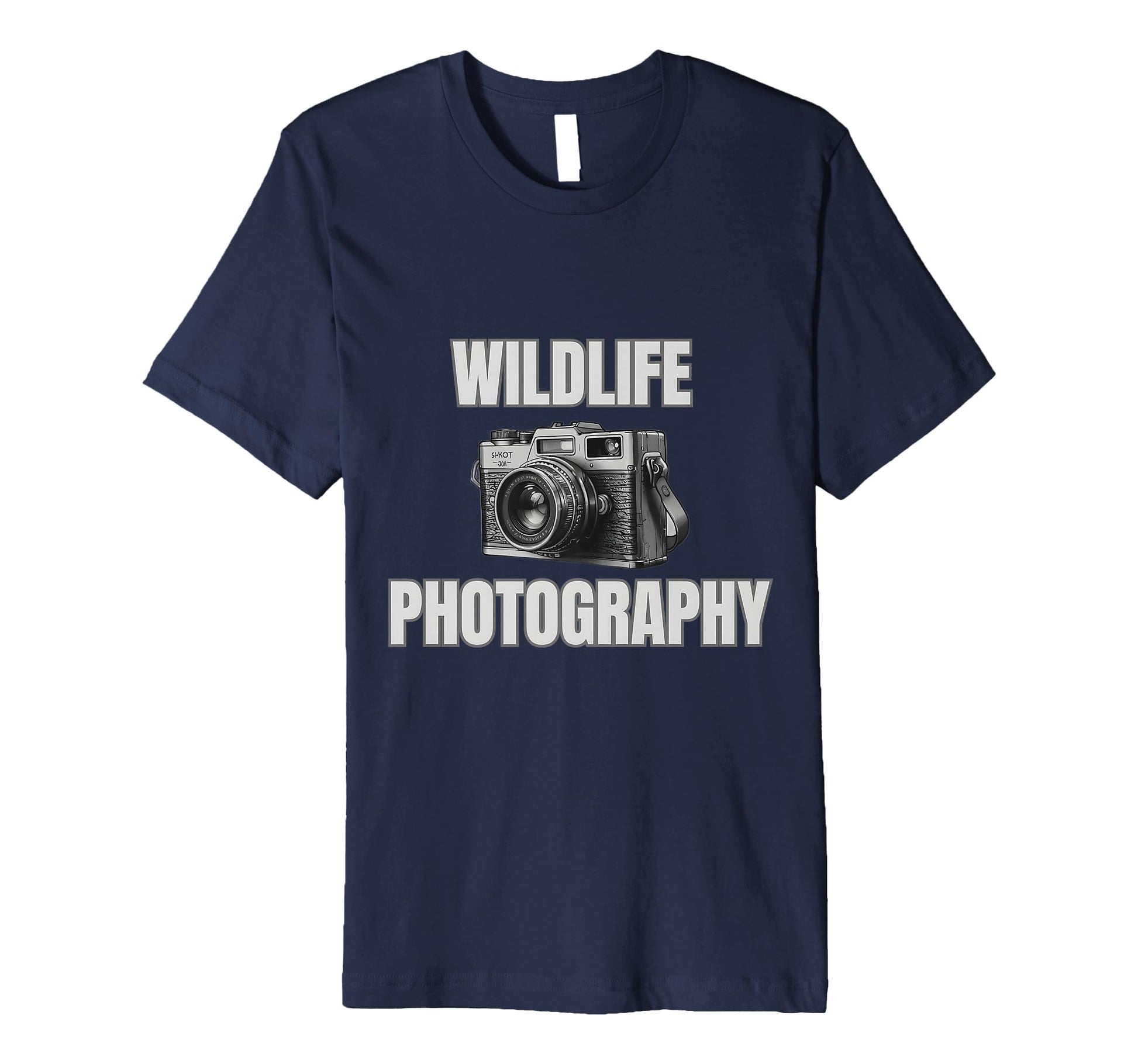 Camera Wildlife Photographer Photography T-Shirt - Unique Graphic Men Women - T-Shirt, Sweatshirt, Hoodie