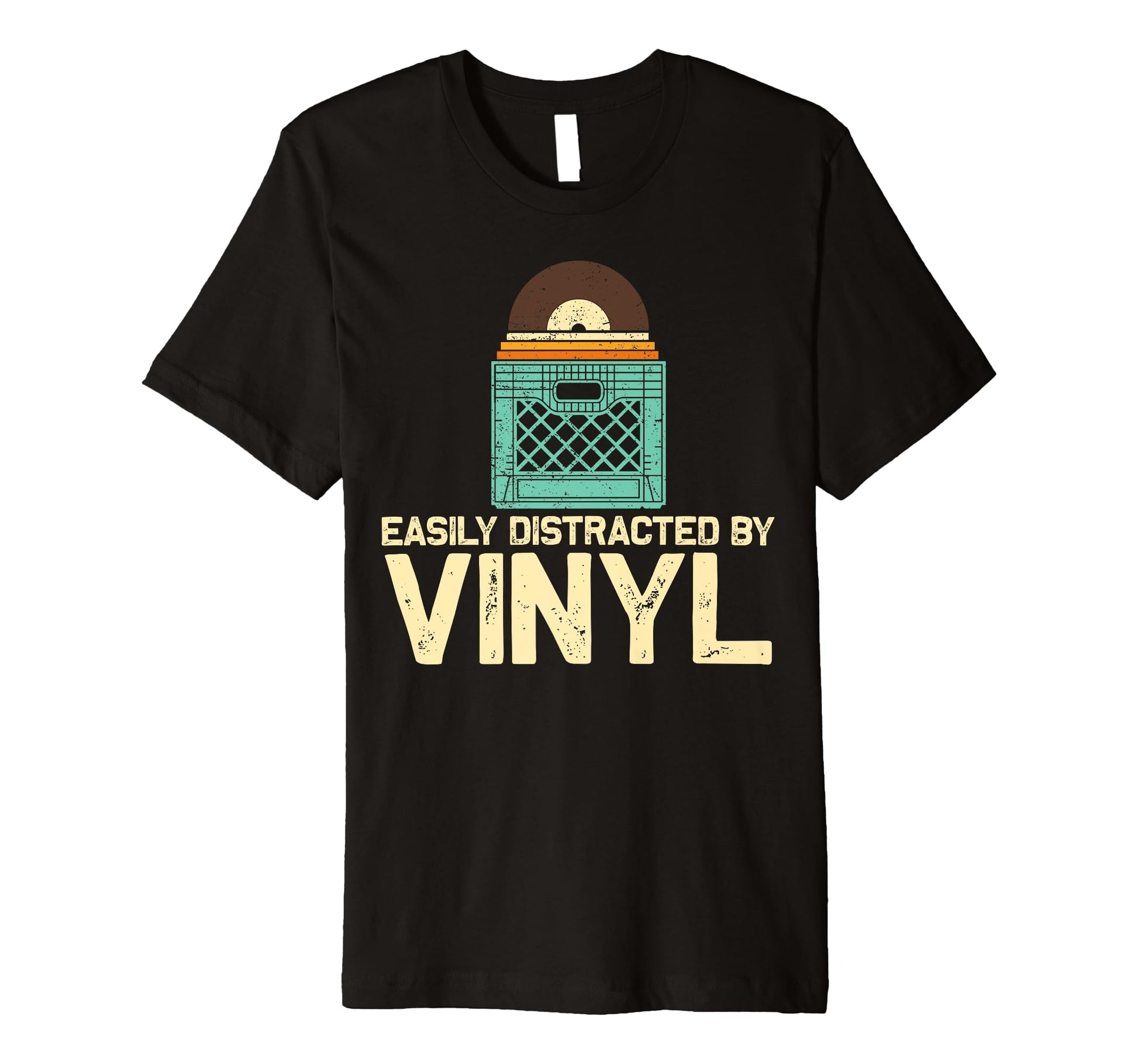 Vinyl Dj Vinyl Record Lovers Music T-Shirt - Novelty Apparel Men Women - T-Shirt, Sweatshirt, Hoodie