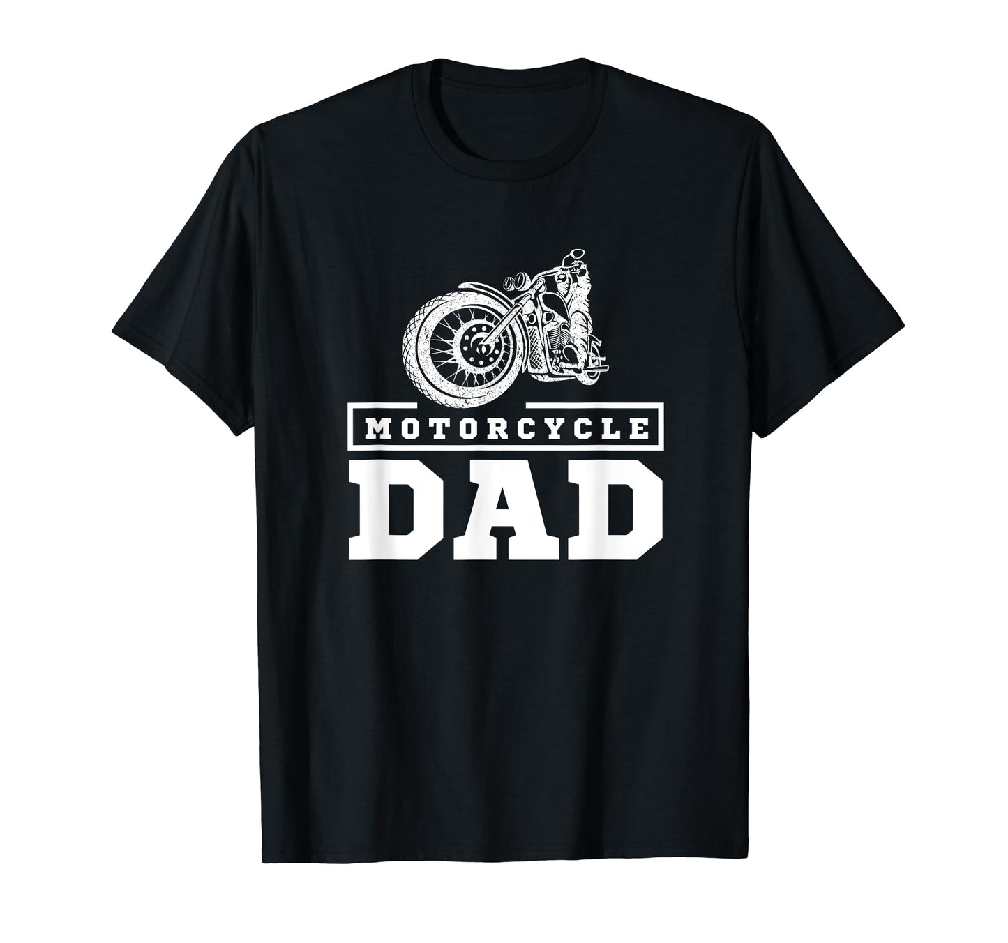 Motorcycle Dad Motorcycle Chopper Old T-Shirt - Novelty Apparel Unisex - T-Shirt, Sweatshirt, Hoodie
