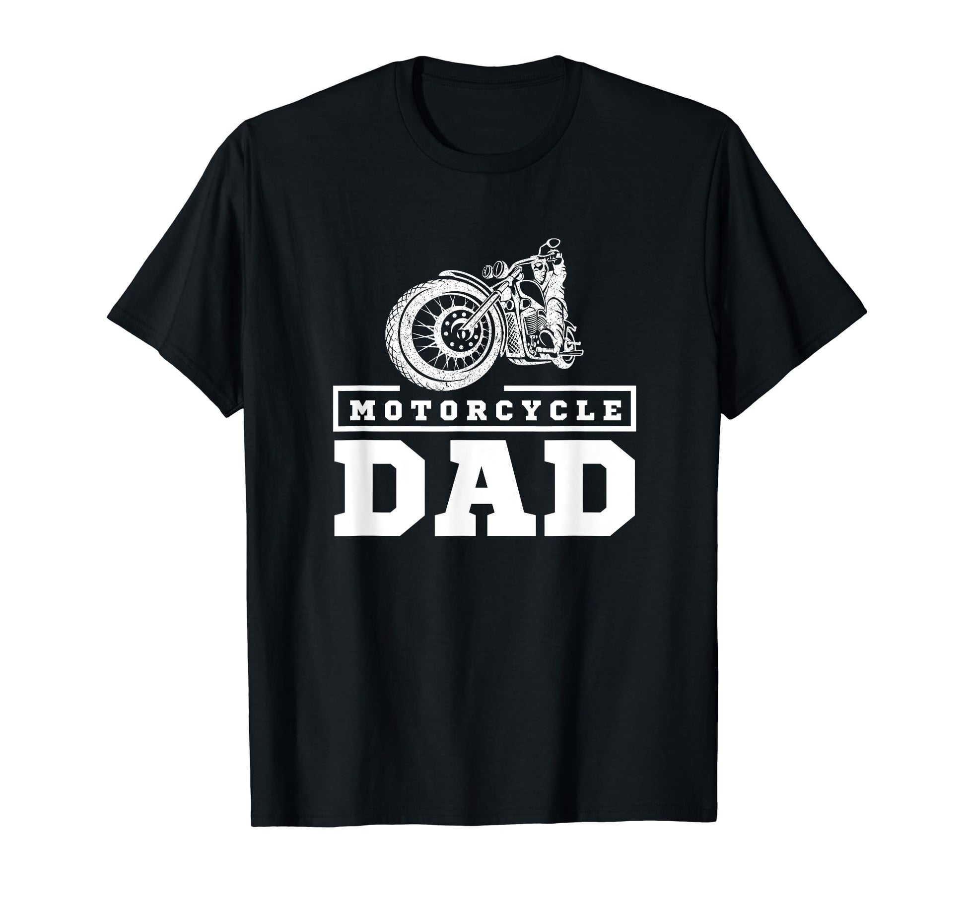 Motorcycle Dad Motorcycle Chopper Old T-Shirt - Novelty Apparel Unisex - T-Shirt, Sweatshirt, Hoodie
