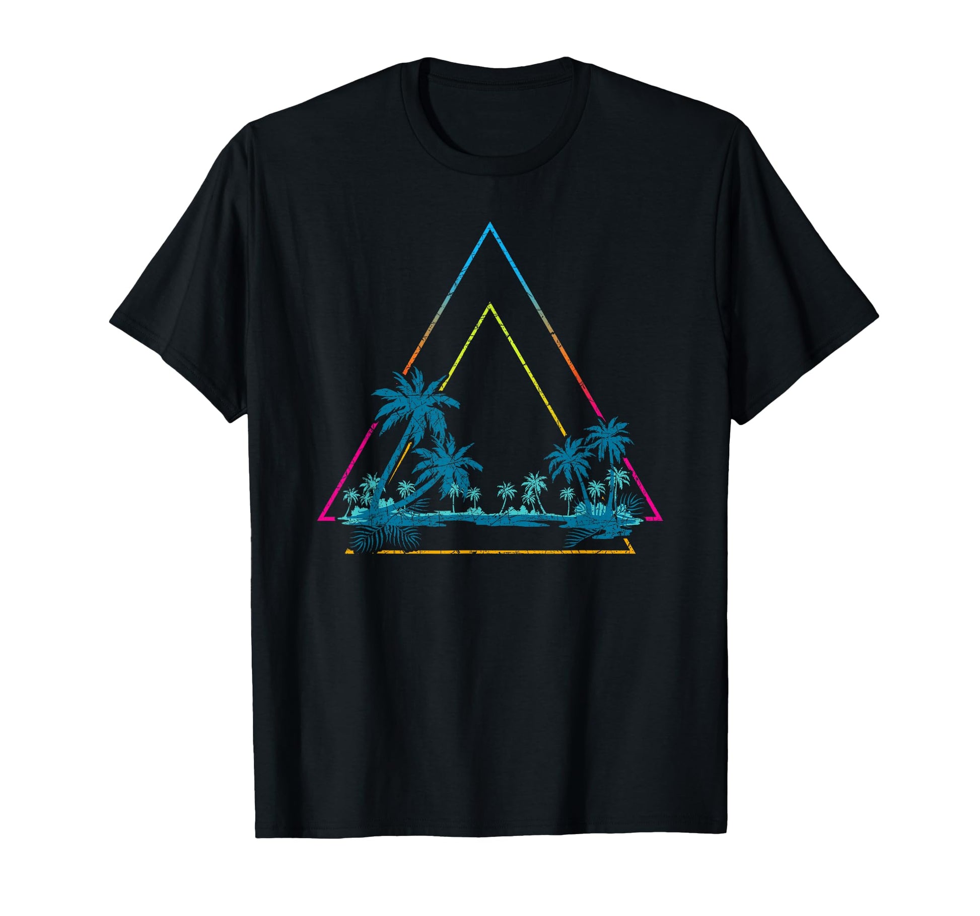 Summer Palm Trees 90S Vaporwave T-Shirt - Streetwear Style Men Women - T-Shirt, Sweatshirt, Hoodie