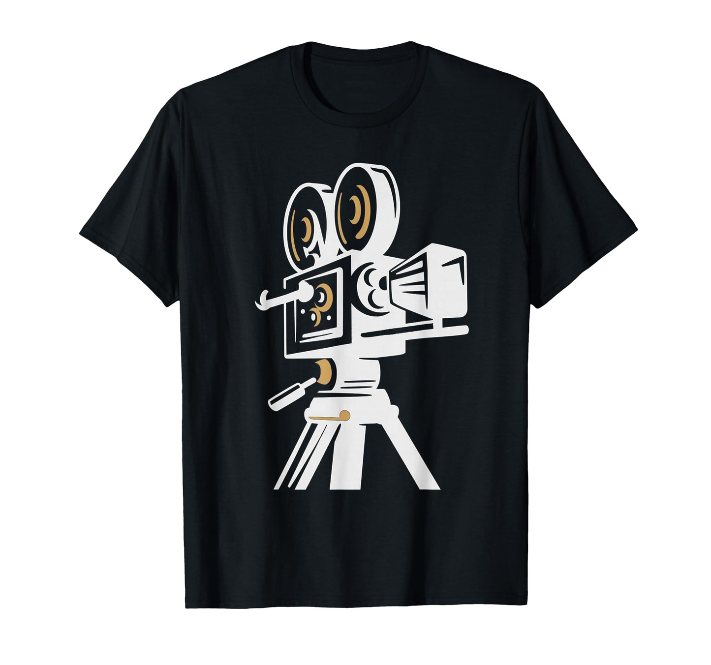 Movie Camera T-Shirt - Custom Art Print Men Women - T-Shirt, Sweatshirt, Hoodie