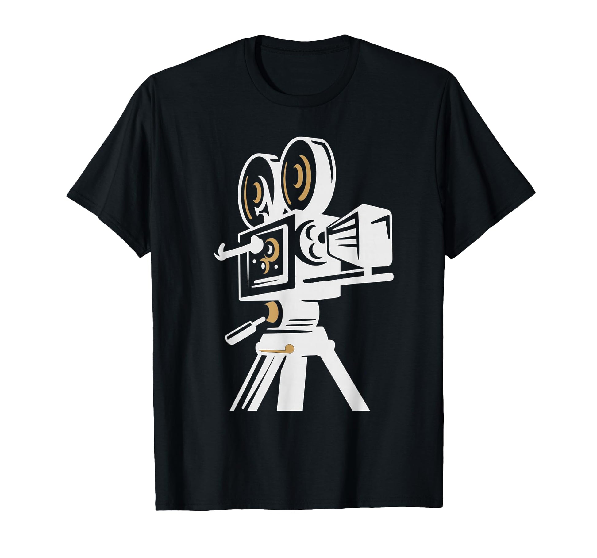 Movie Camera T-Shirt - Custom Art Print Men Women - T-Shirt, Sweatshirt, Hoodie