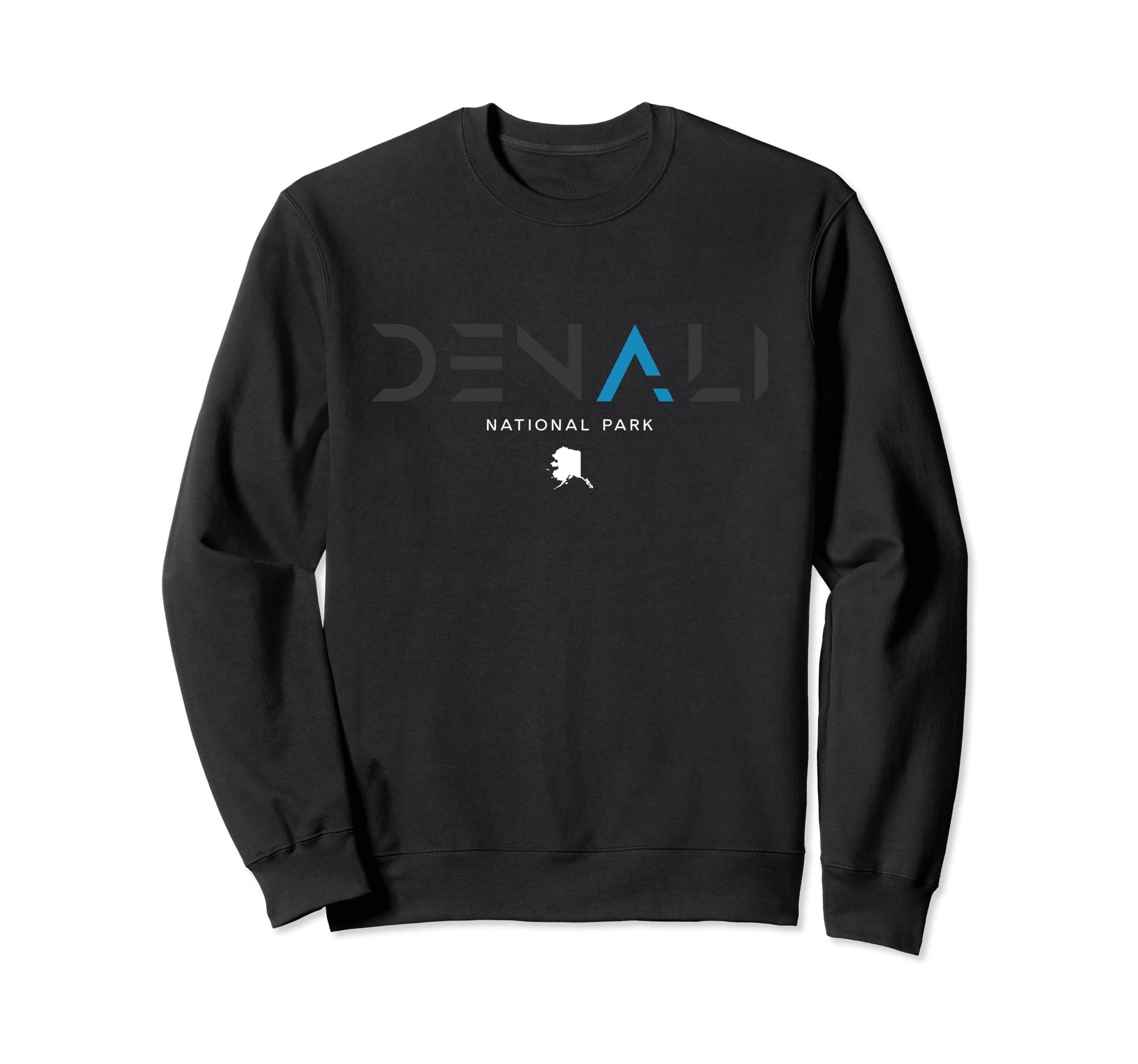 Denali National Park Alaska Tonal Sweatshirt - Custom Art Print for Adults - T-Shirt, Sweatshirt, Hoodie