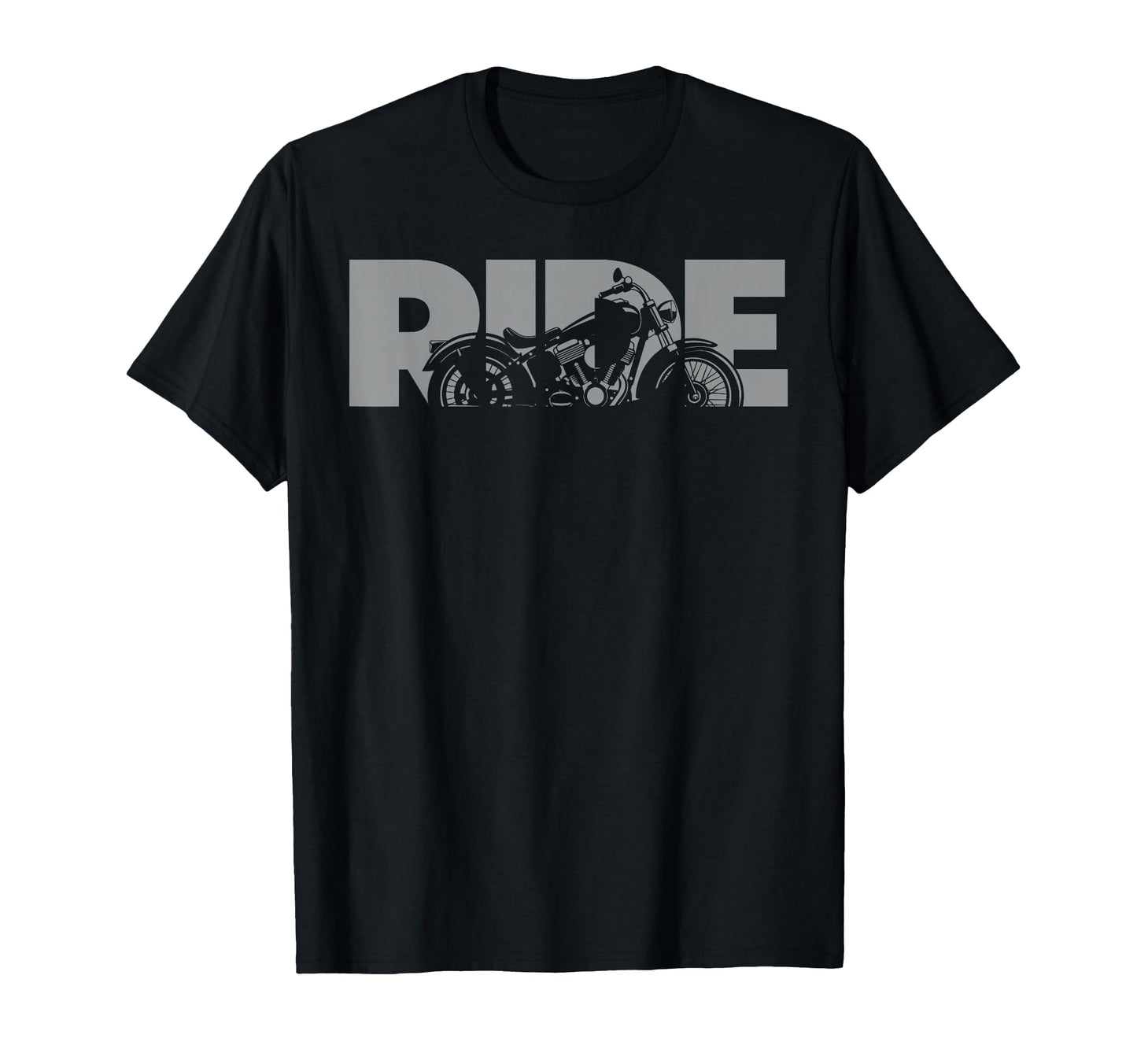 Ride Motorcycle Motorcycle T-Shirt - Casual Everyday Wear for Adults - T-Shirt, Sweatshirt, Hoodie