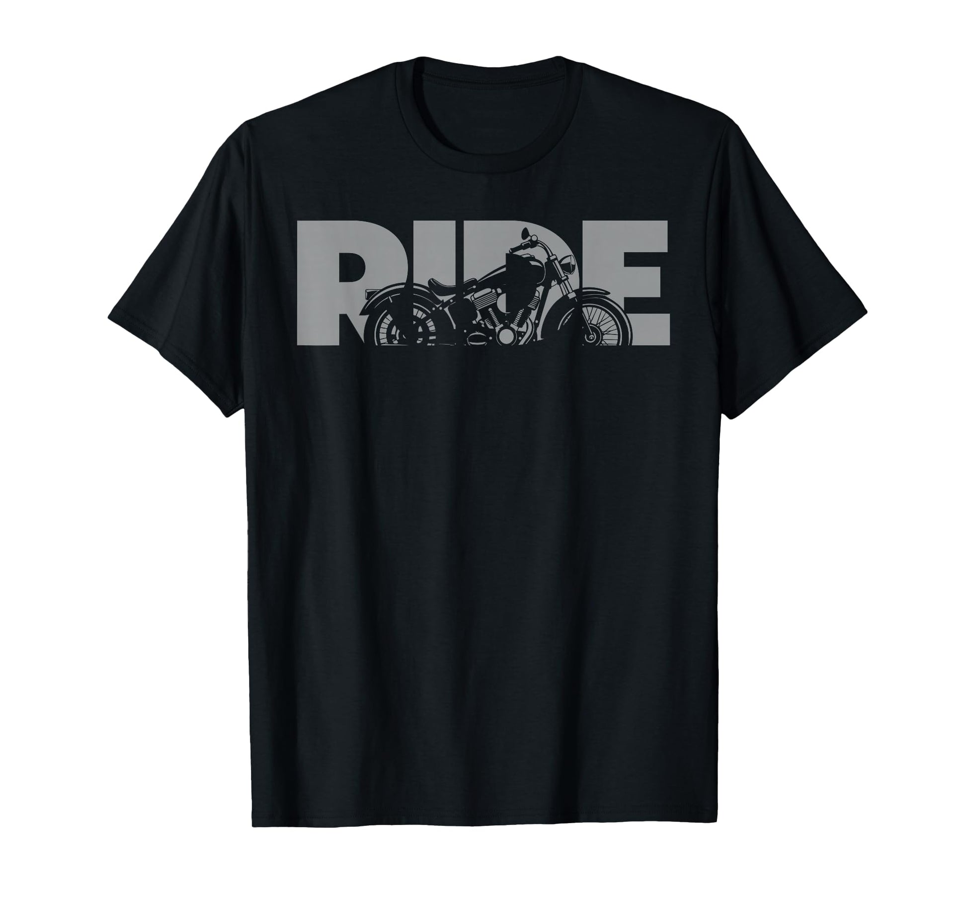Ride Motorcycle Motorcycle T-Shirt - Casual Everyday Wear for Adults - T-Shirt, Sweatshirt, Hoodie