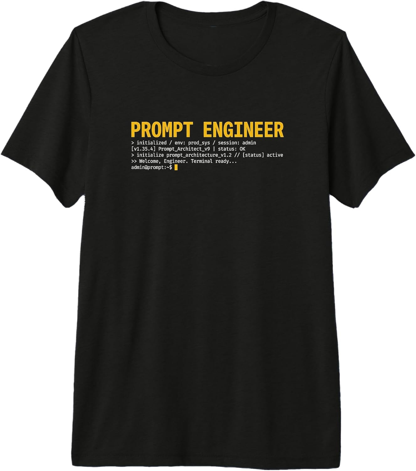 Prompt Engineer Logic Designs - Adult & Kids T-Shirts, Sweatshirts & Hoodies apparel design preview 1