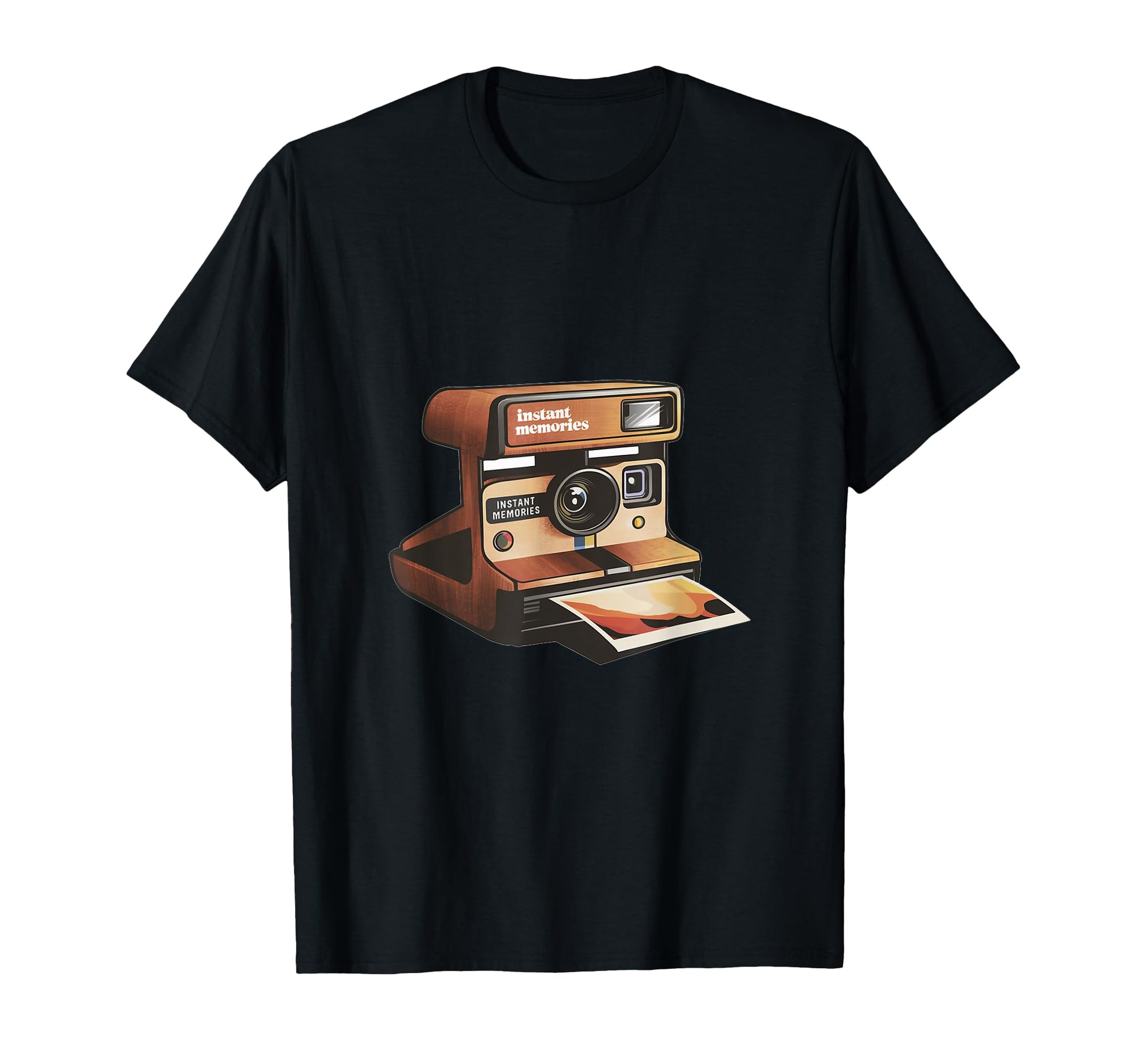 Instant Memories Camera T-Shirt - Fun Novelty Design Men Women - T-Shirt, Sweatshirt, Hoodie