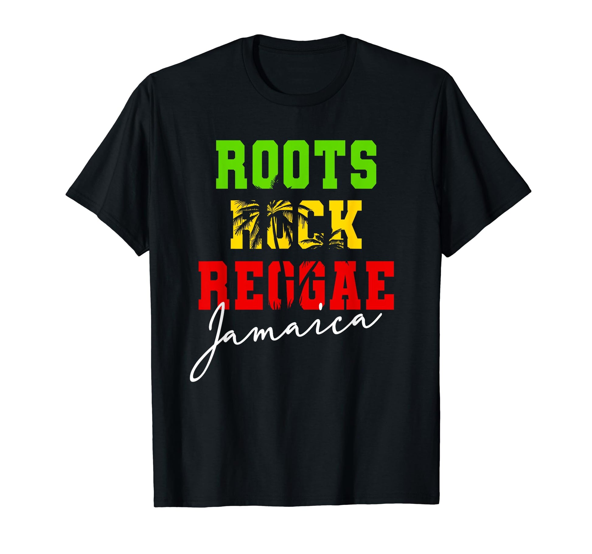 Roots Rock Reggae Jamaica Vacation Wear T-Shirt - Fun Novelty Design Unisex - T-Shirt, Sweatshirt, Hoodie