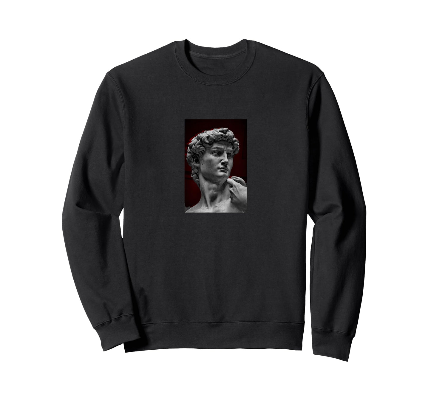 Aesthetic Sad Michaelangelo Sweatshirt - Casual Everyday Wear for Adults - T-Shirt, Sweatshirt, Hoodie