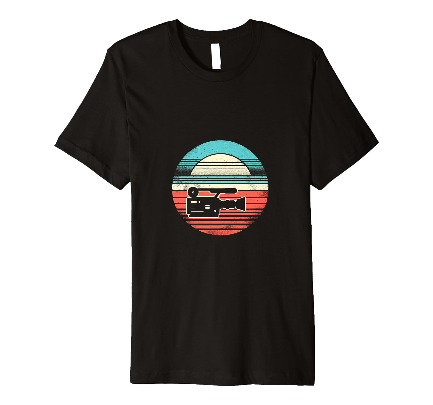 Camera Sunset T-Shirt - Trendy Graphic Unisex - T-Shirt, Sweatshirt, Hoodie