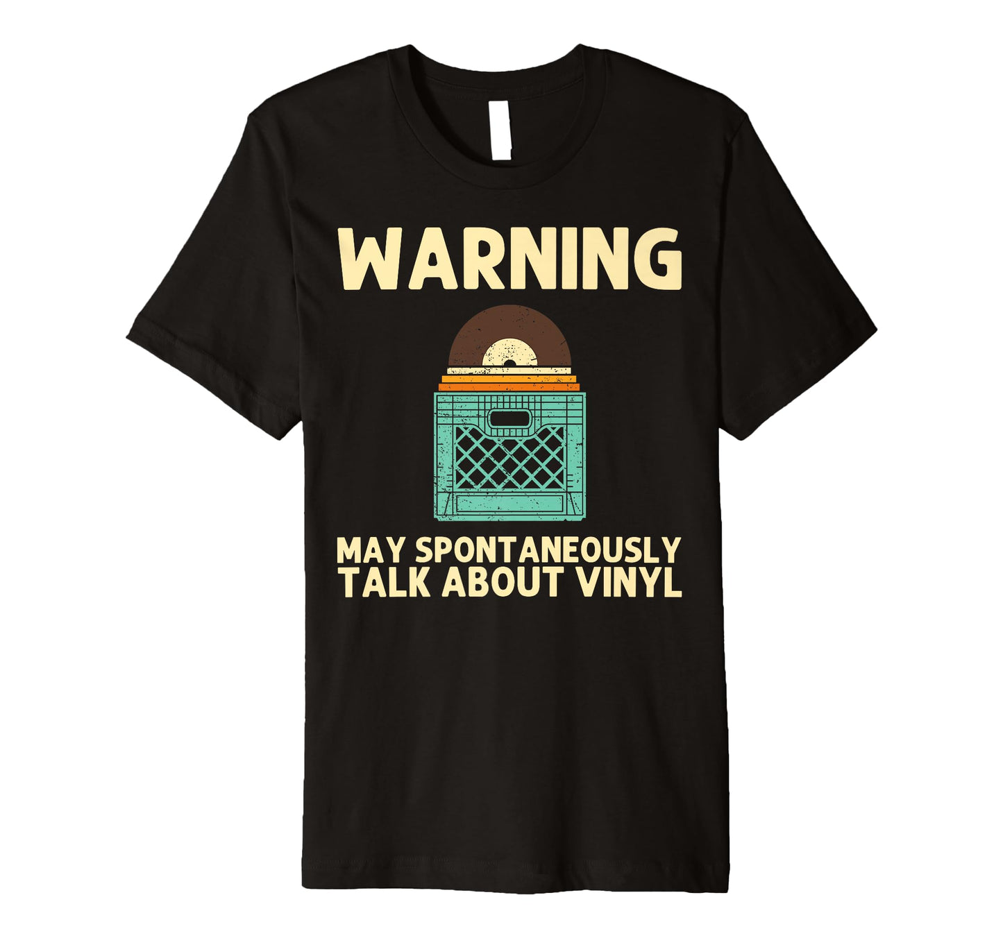 Vinyl Dj Vinyl Record Lovers Music T-Shirt - Unique Graphic Men Women - T-Shirt, Sweatshirt, Hoodie