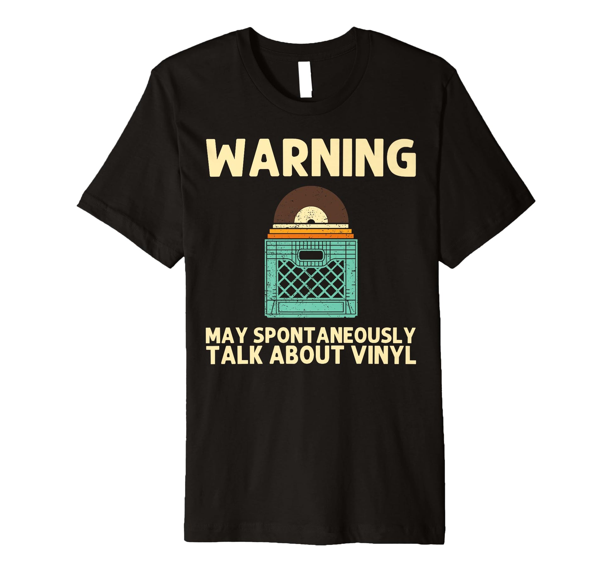 Vinyl Dj Vinyl Record Lovers Music T-Shirt - Unique Graphic Men Women - T-Shirt, Sweatshirt, Hoodie