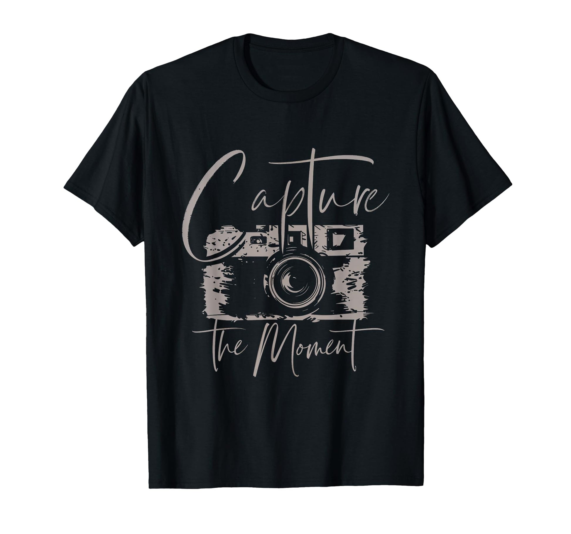 Capture Moment Camera Photography Photo T-Shirt - Trendy Graphic Unisex - T-Shirt, Sweatshirt, Hoodie