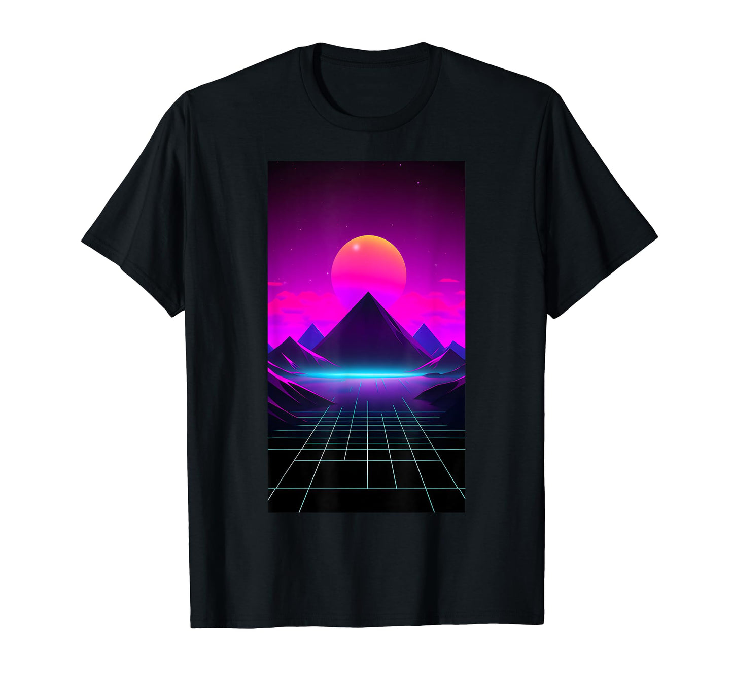 80S Retrowave Vaporwave Synthwave T-Shirt - Casual Everyday Wear Men Women - T-Shirt, Sweatshirt, Hoodie
