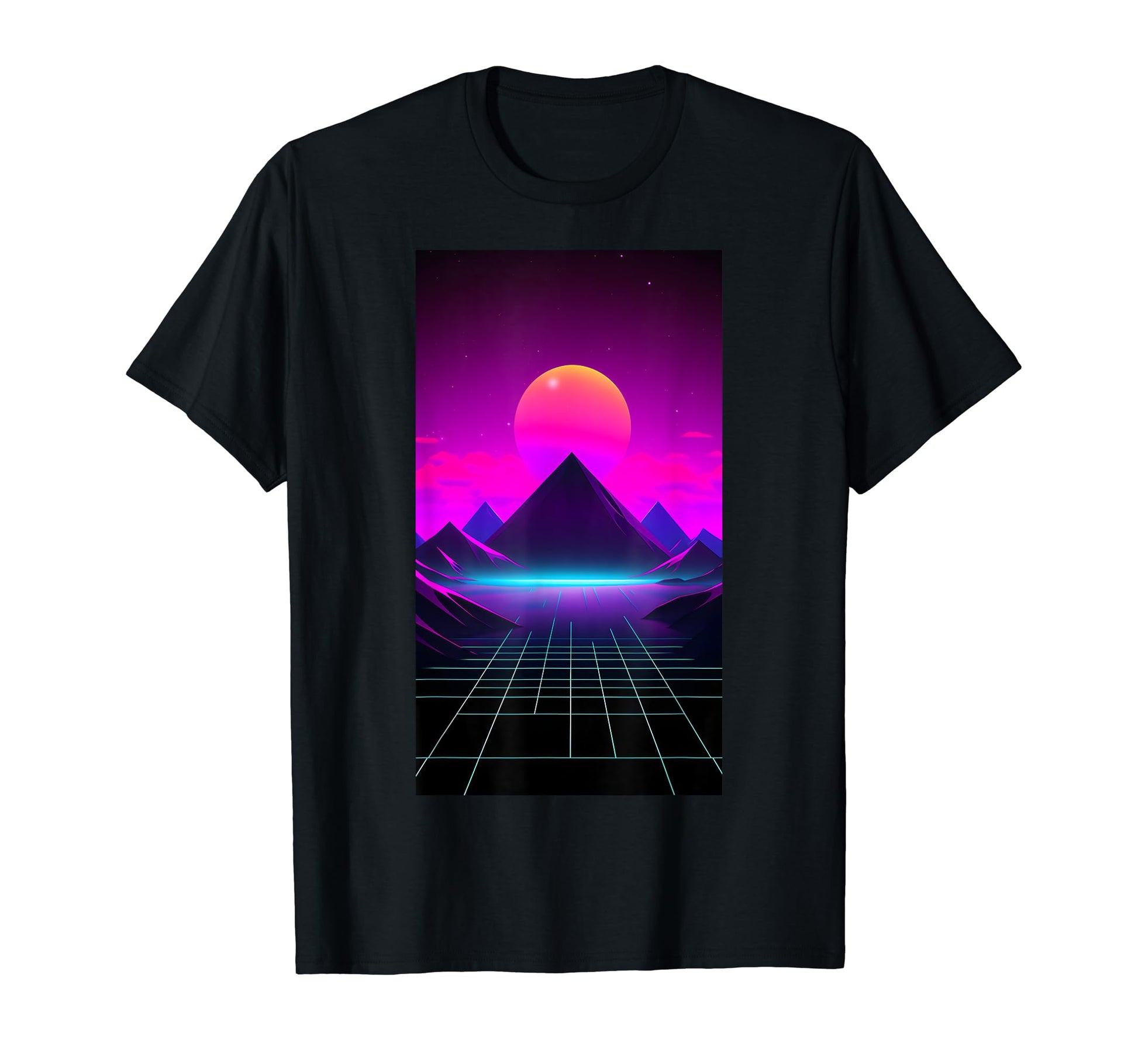 80S Retrowave Vaporwave Synthwave T-Shirt - Casual Everyday Wear Men Women - T-Shirt, Sweatshirt, Hoodie