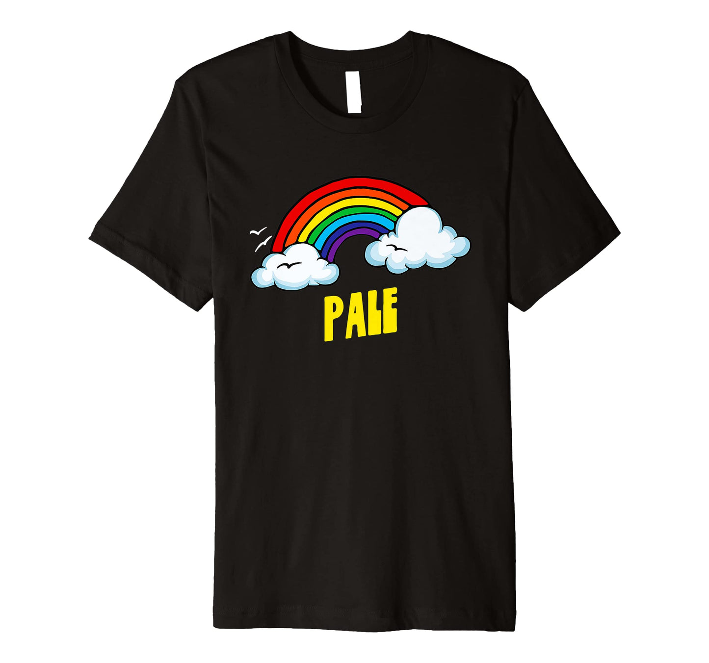 Pale Funny Sarcastic Rainbow T-Shirt - Casual Everyday Wear Unisex - T-Shirt, Sweatshirt, Hoodie