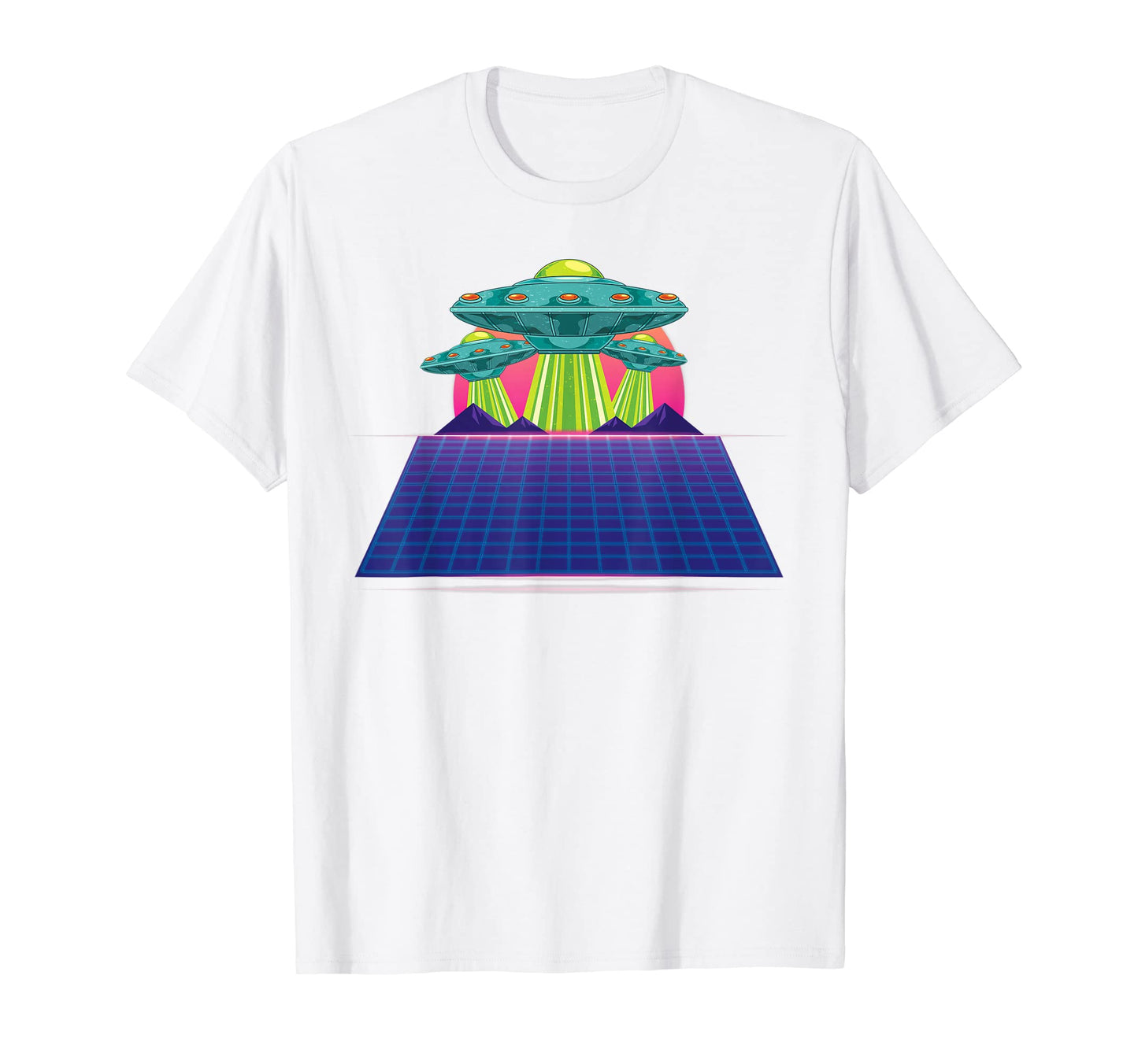 Extraterrestrial Ufo Abduction 80S T-Shirt - Trendy Graphic for Adults - T-Shirt, Sweatshirt, Hoodie