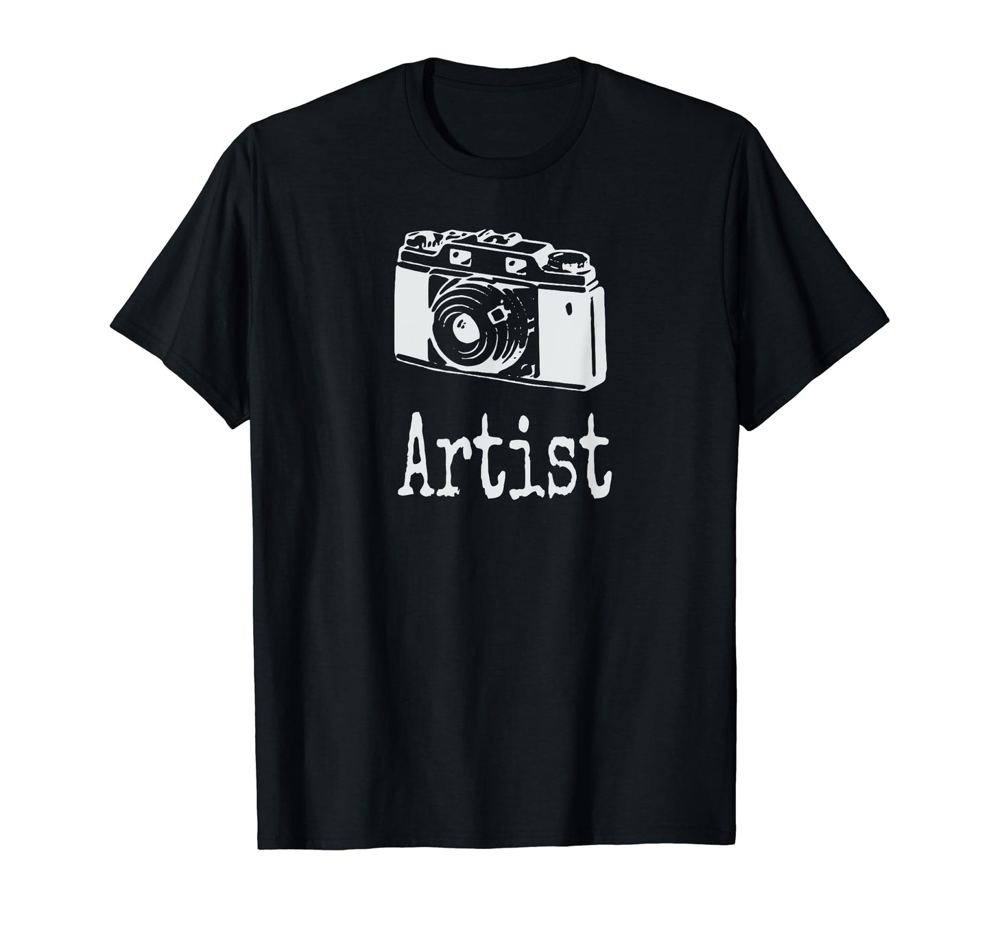 Artist Camera T-Shirt - Unique Graphic Unisex - T-Shirt, Sweatshirt, Hoodie