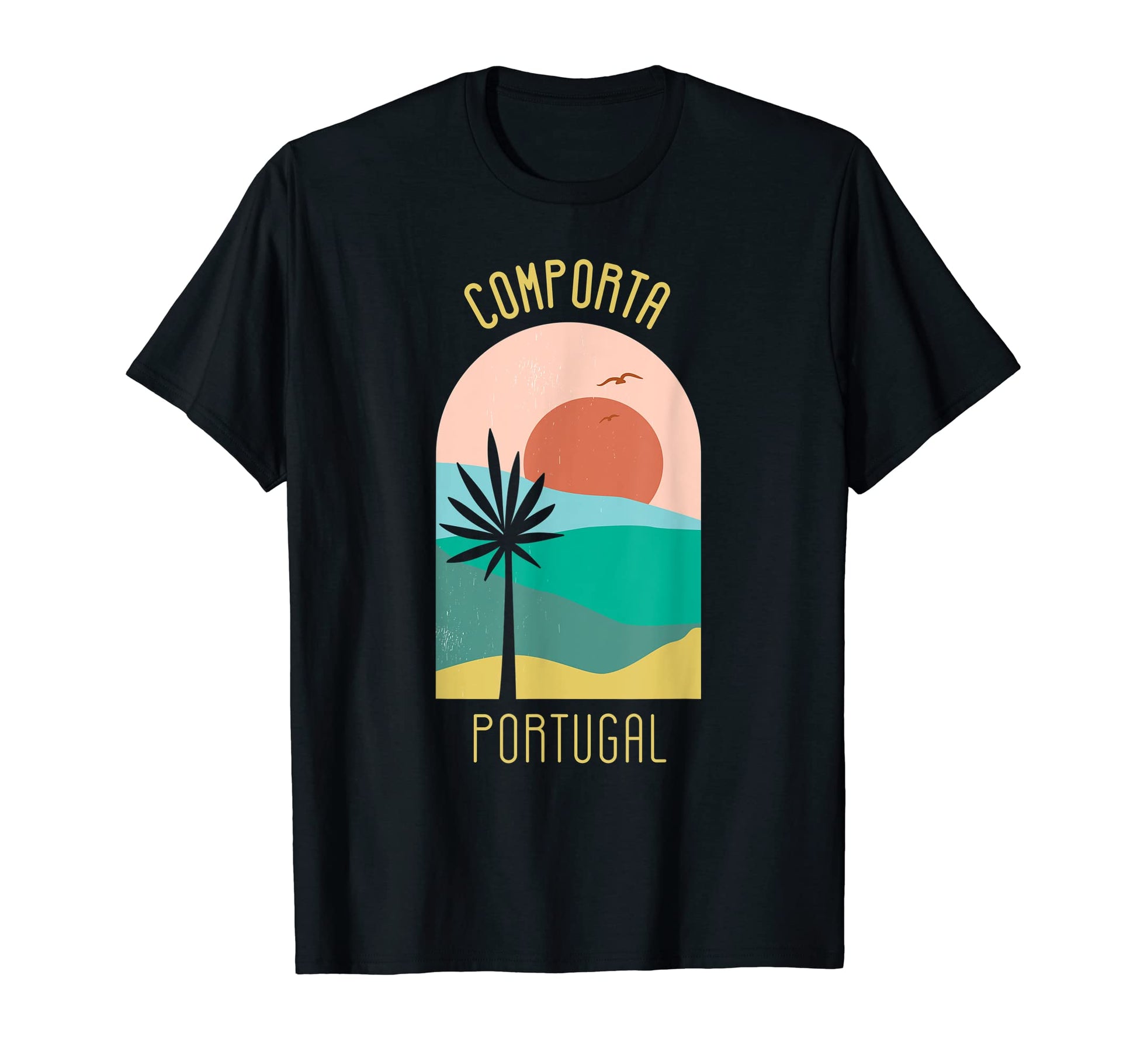 Comporta Beach Portugal Boho T-Shirt - Aesthetic Graphic Men Women - T-Shirt, Sweatshirt, Hoodie