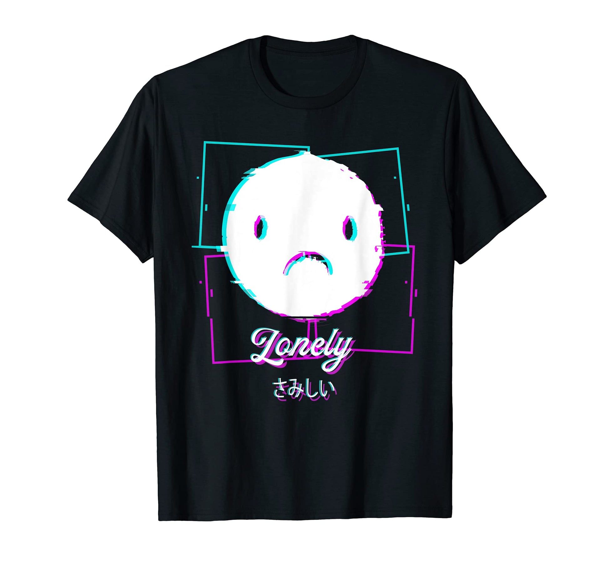 Lonely Aesthetic Vaporwave Japan T-Shirt - Streetwear Style Men Women - T-Shirt, Sweatshirt, Hoodie