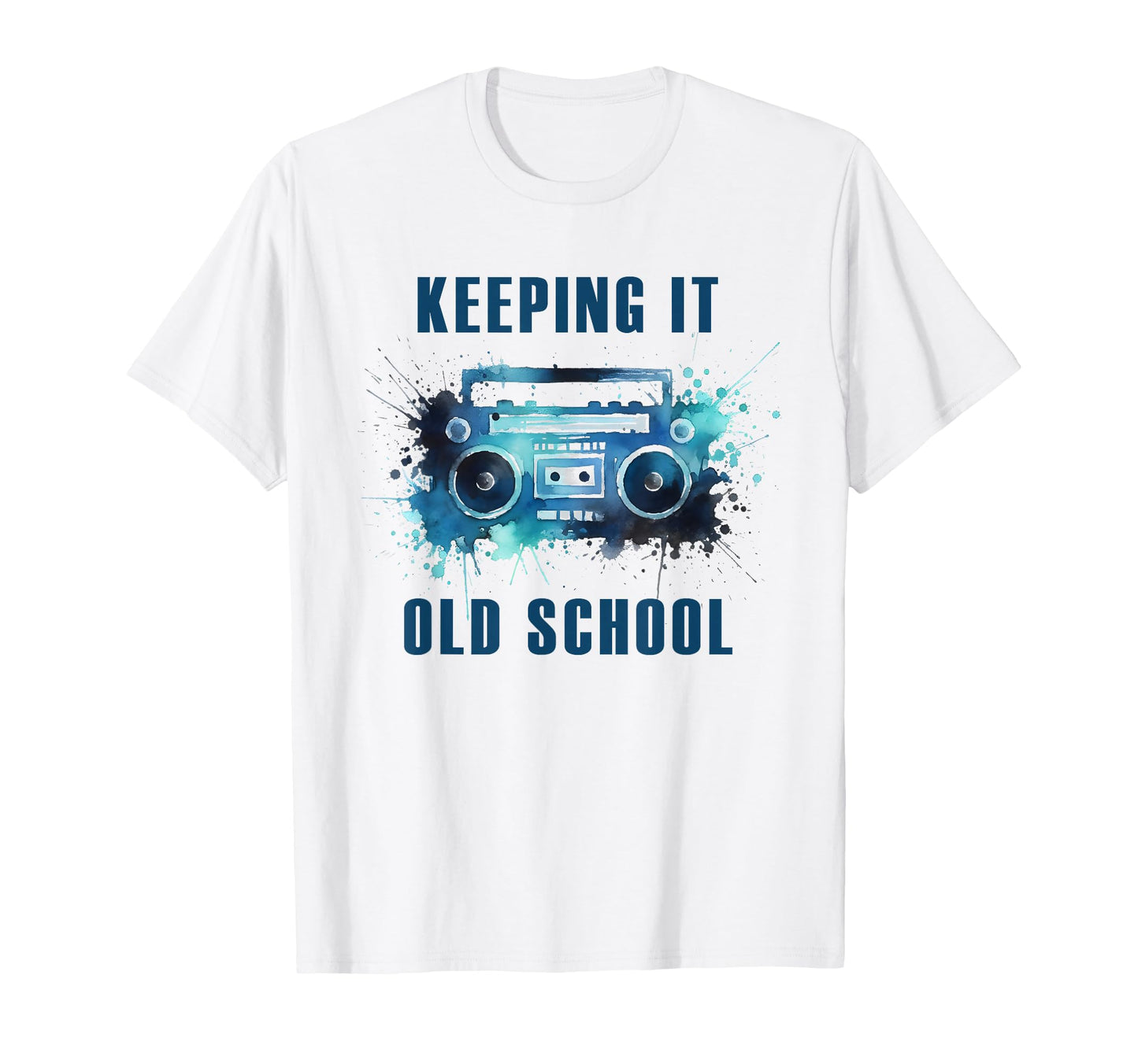 Keeping It Old School 80S 90S Hip Hop T-Shirt - Minimalist Print Men Women - T-Shirt, Sweatshirt, Hoodie