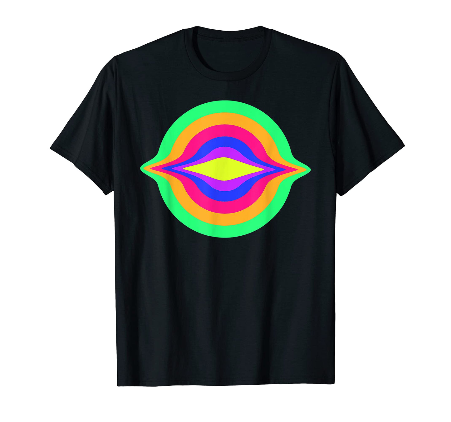 Drippy Yoga Trippy Glitch T-Shirt - Fun Novelty Design for Adults - T-Shirt, Sweatshirt, Hoodie