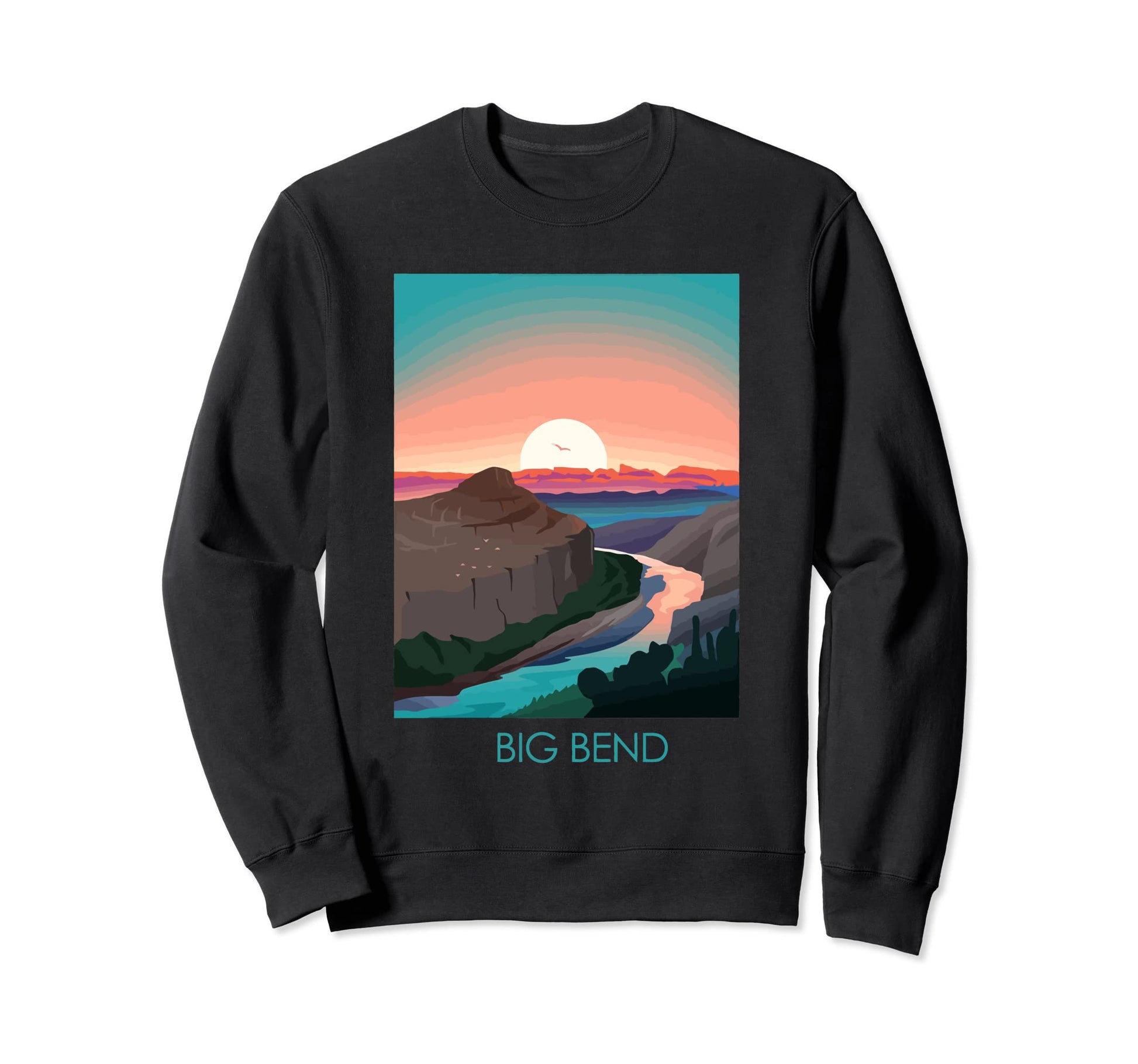 Big Bend National Park Us Sweatshirt - Unique Graphic Men Women - T-Shirt, Sweatshirt, Hoodie