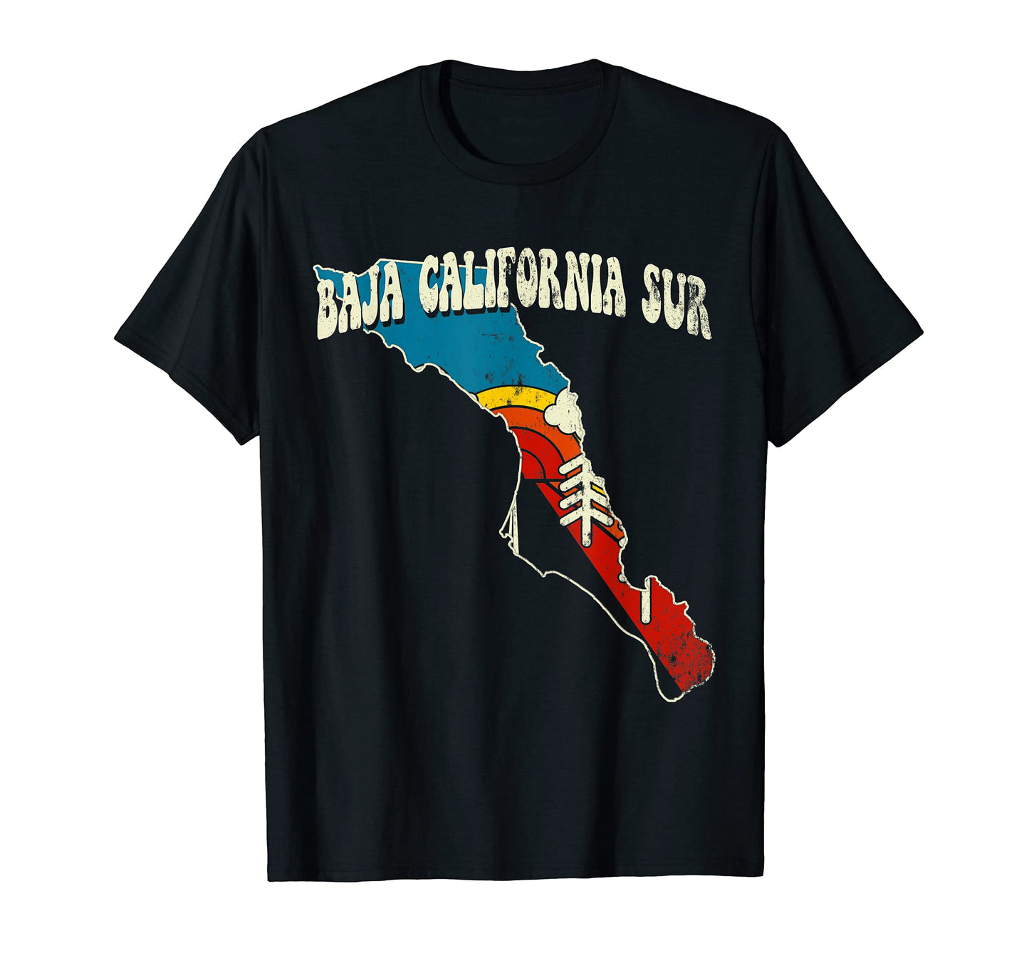 Baja California Sur Mexican State T-Shirt - Fun Novelty Design for Adults - T-Shirt, Sweatshirt, Hoodie