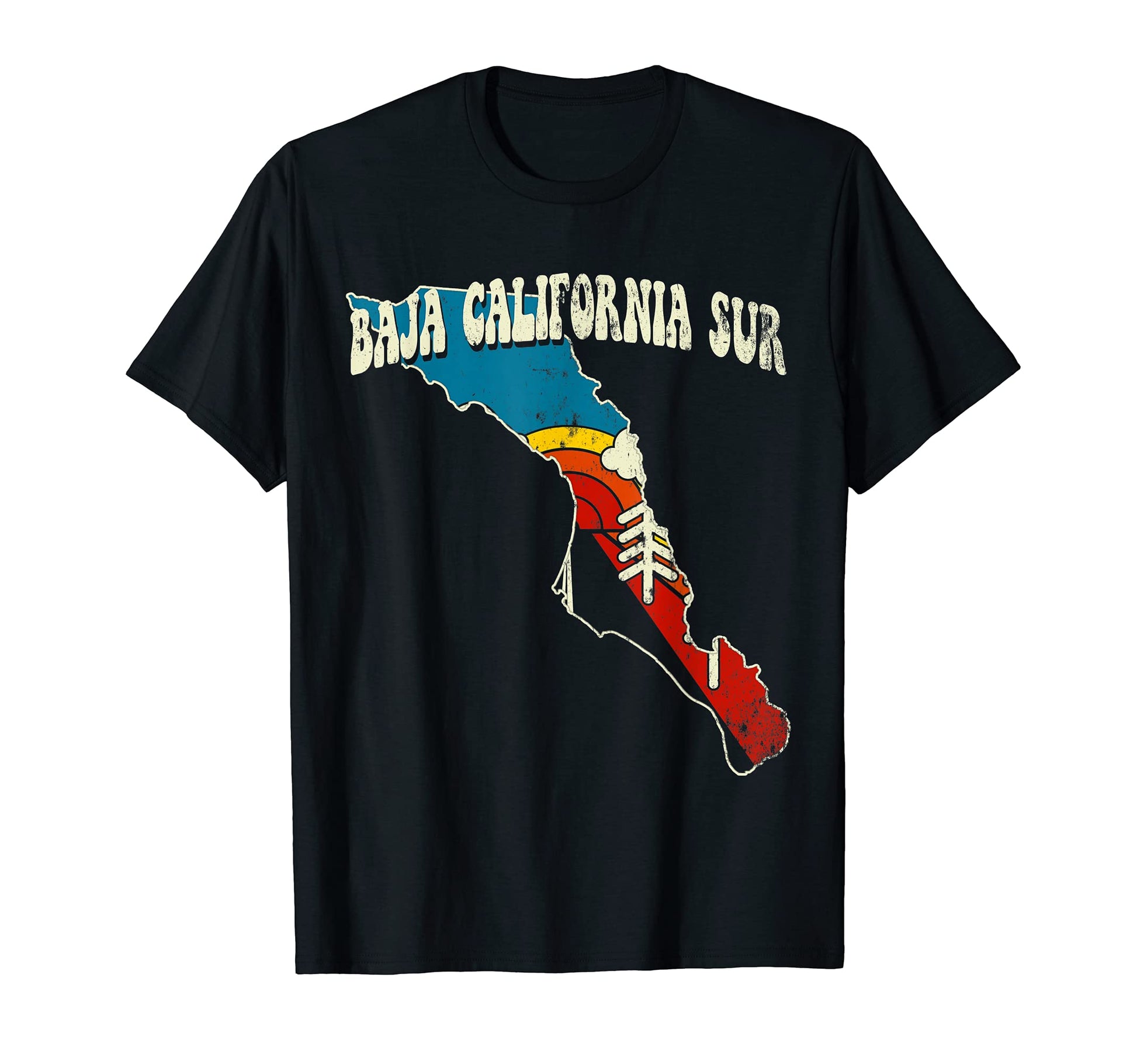 Baja California Sur Mexican State T-Shirt - Fun Novelty Design for Adults - T-Shirt, Sweatshirt, Hoodie