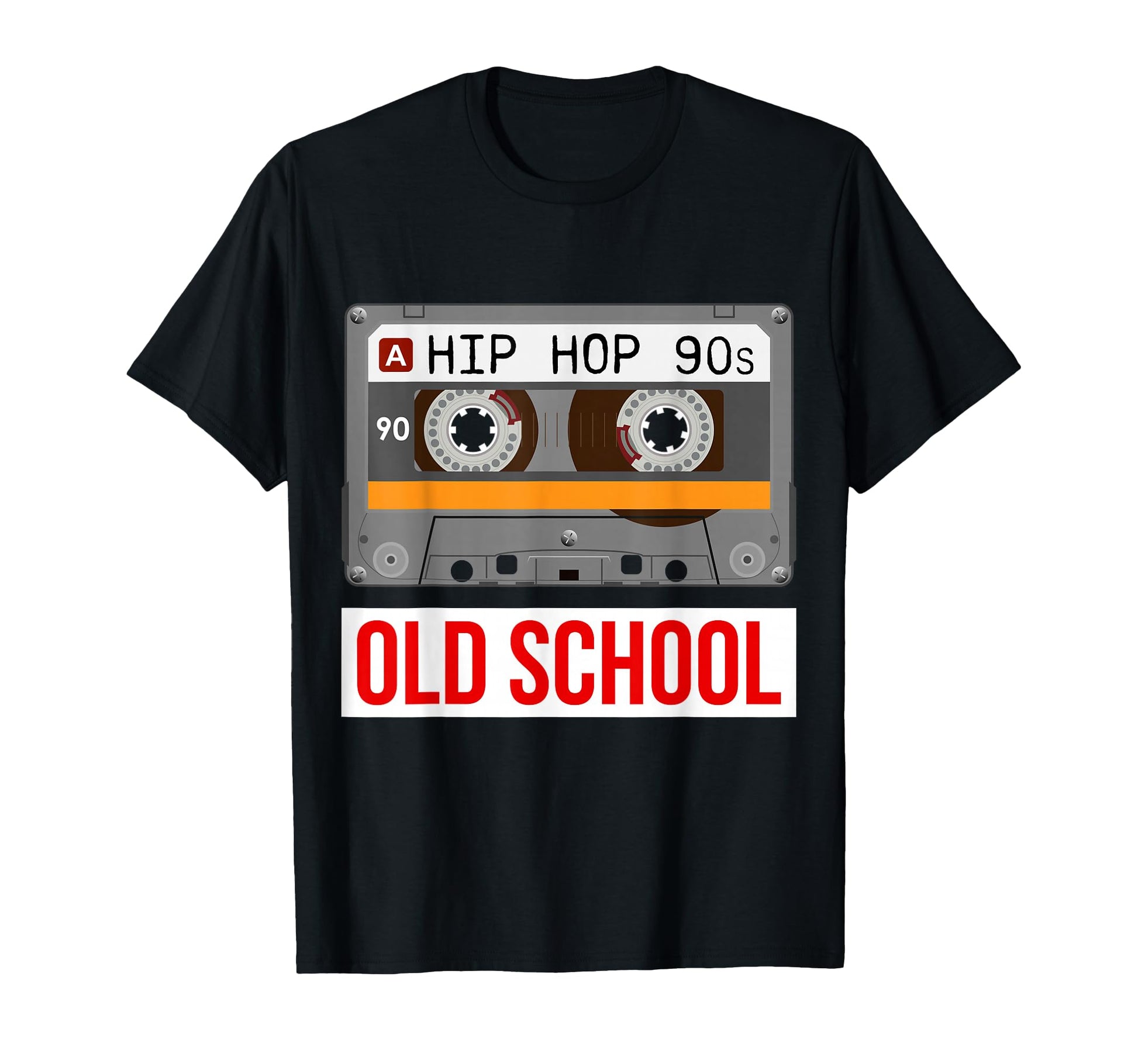Old School Hip Hop Cassette Rap Music T-Shirt - Custom Art Print Unisex - T-Shirt, Sweatshirt, Hoodie