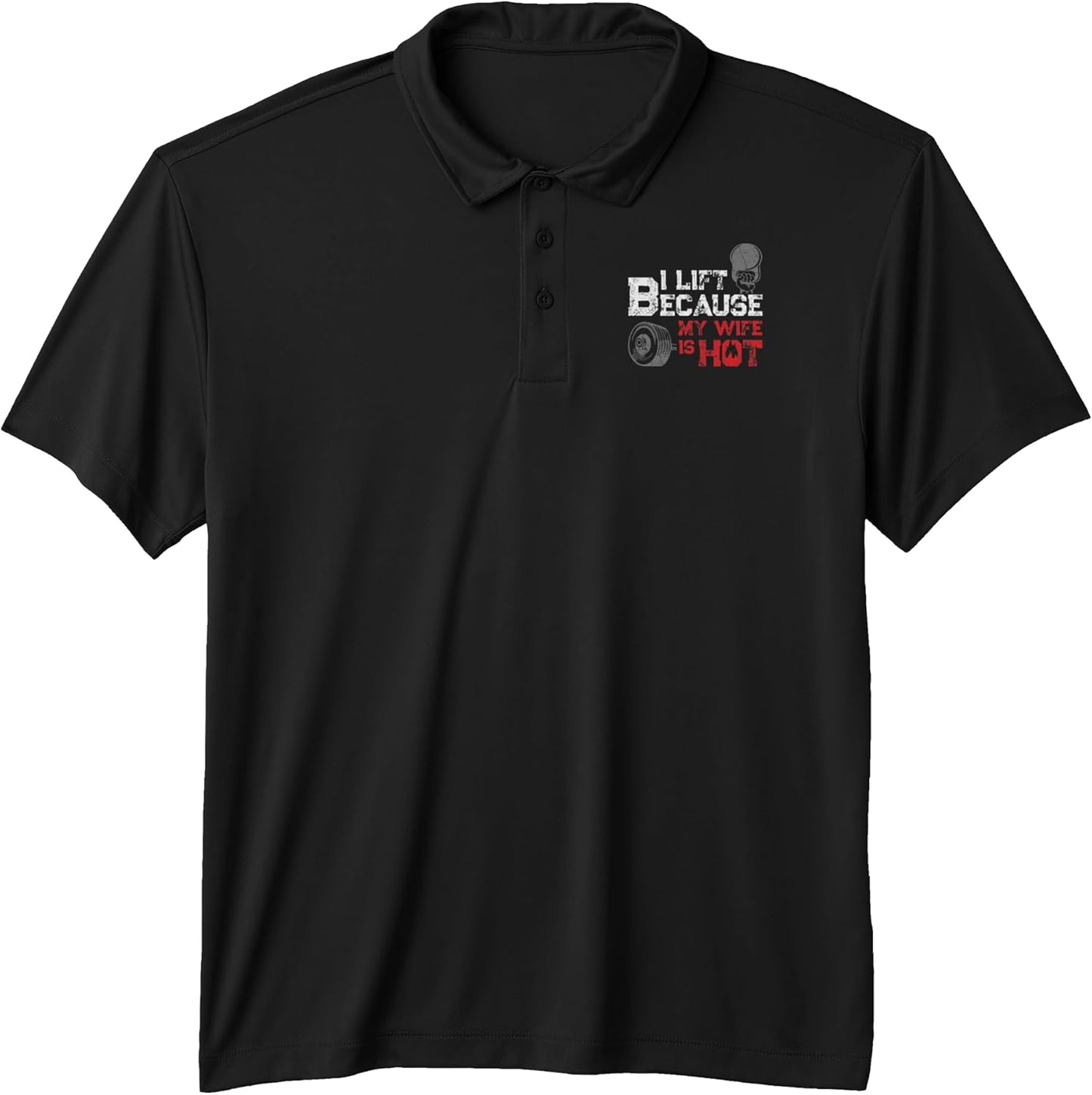 I Lift Because My Wife is Hot DressedForDuty - Adult & Kids T-Shirts, Sweatshirts & Hoodies apparel design preview 1