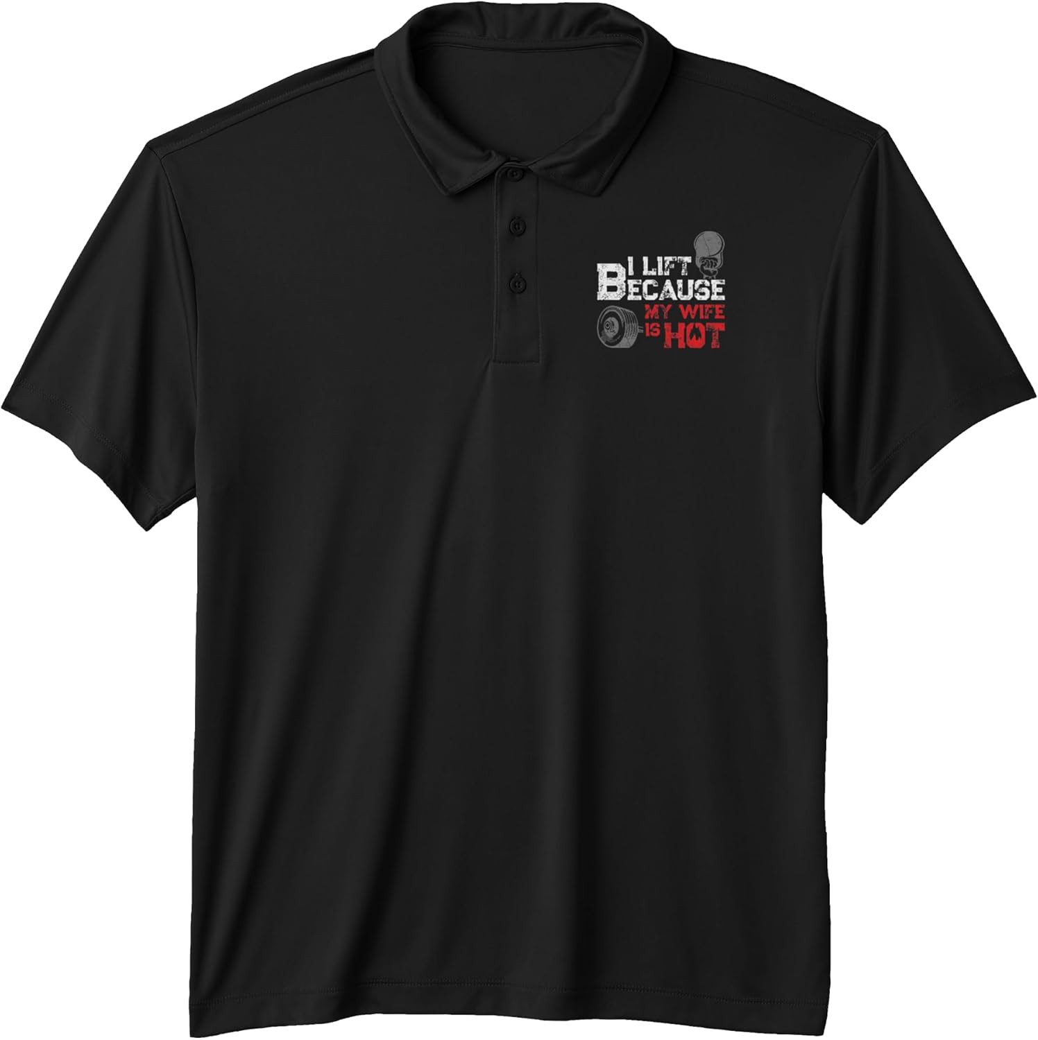 I Lift Because My Wife is Hot DressedForDuty - Adult & Kids T-Shirts, Sweatshirts & Hoodies apparel design preview 1