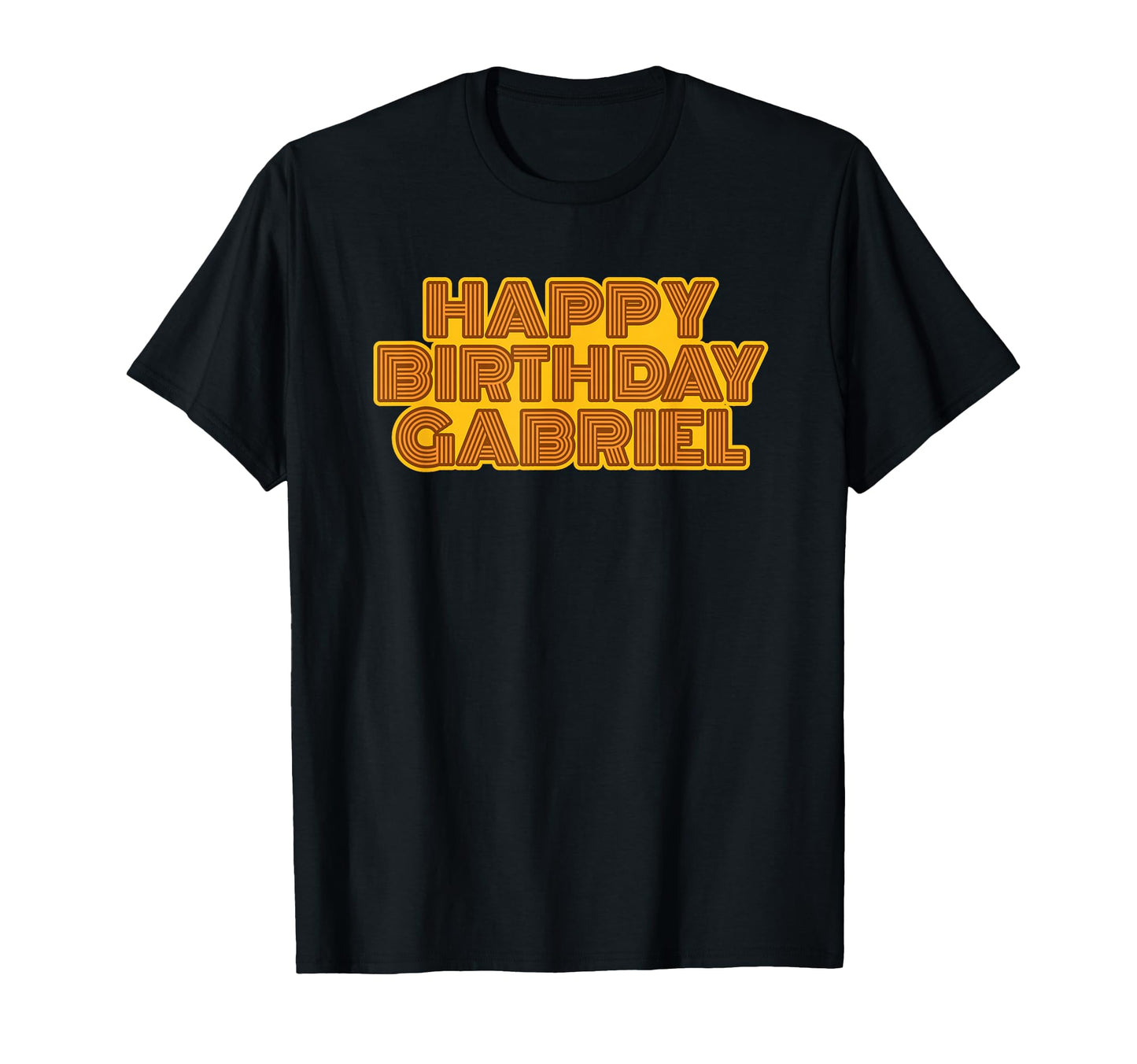 Happy Birthday Gabriel Personalized T-Shirt - Unique Graphic for Adults - T-Shirt, Sweatshirt, Hoodie
