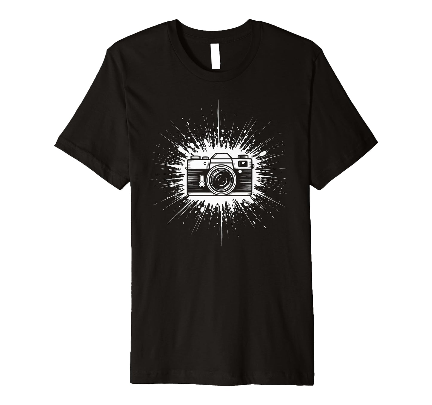 Camera Photo Photography Flash Lens T-Shirt - Unique Graphic Men Women - T-Shirt, Sweatshirt, Hoodie
