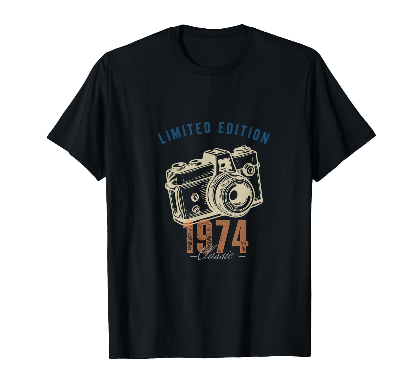 1974 Camera T-Shirt - Trendy Graphic Unisex - T-Shirt, Sweatshirt, Hoodie