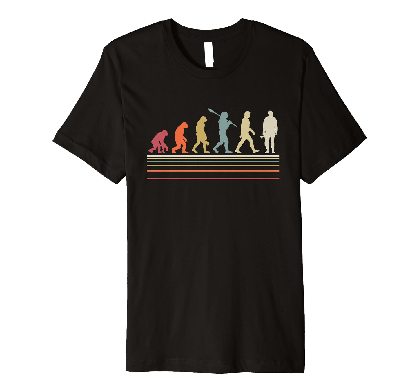 Photographer Evolution Funny T-Shirt - Minimalist Print Men Women - T-Shirt, Sweatshirt, Hoodie