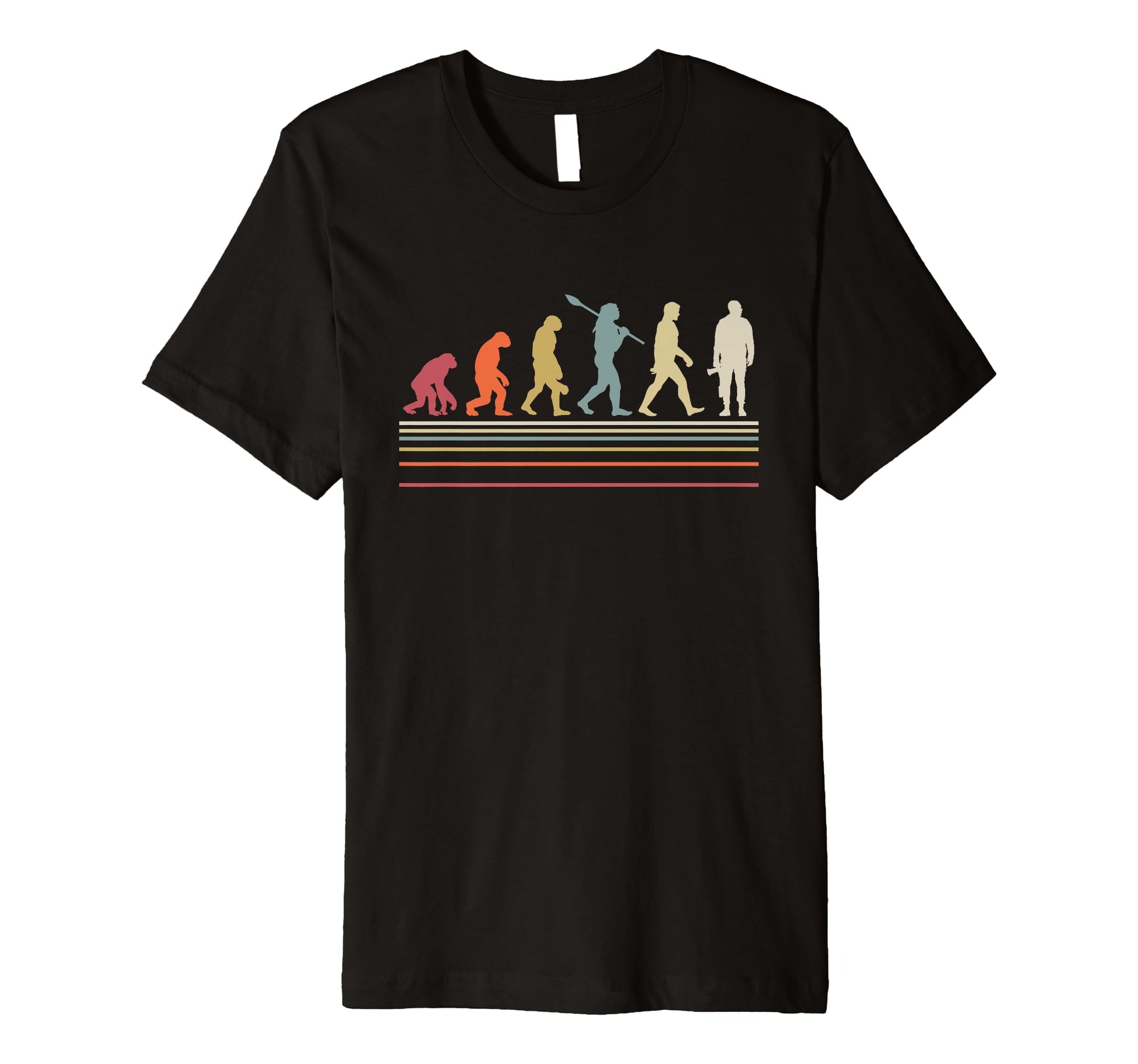 Photographer Evolution Funny T-Shirt - Minimalist Print Men Women - T-Shirt, Sweatshirt, Hoodie