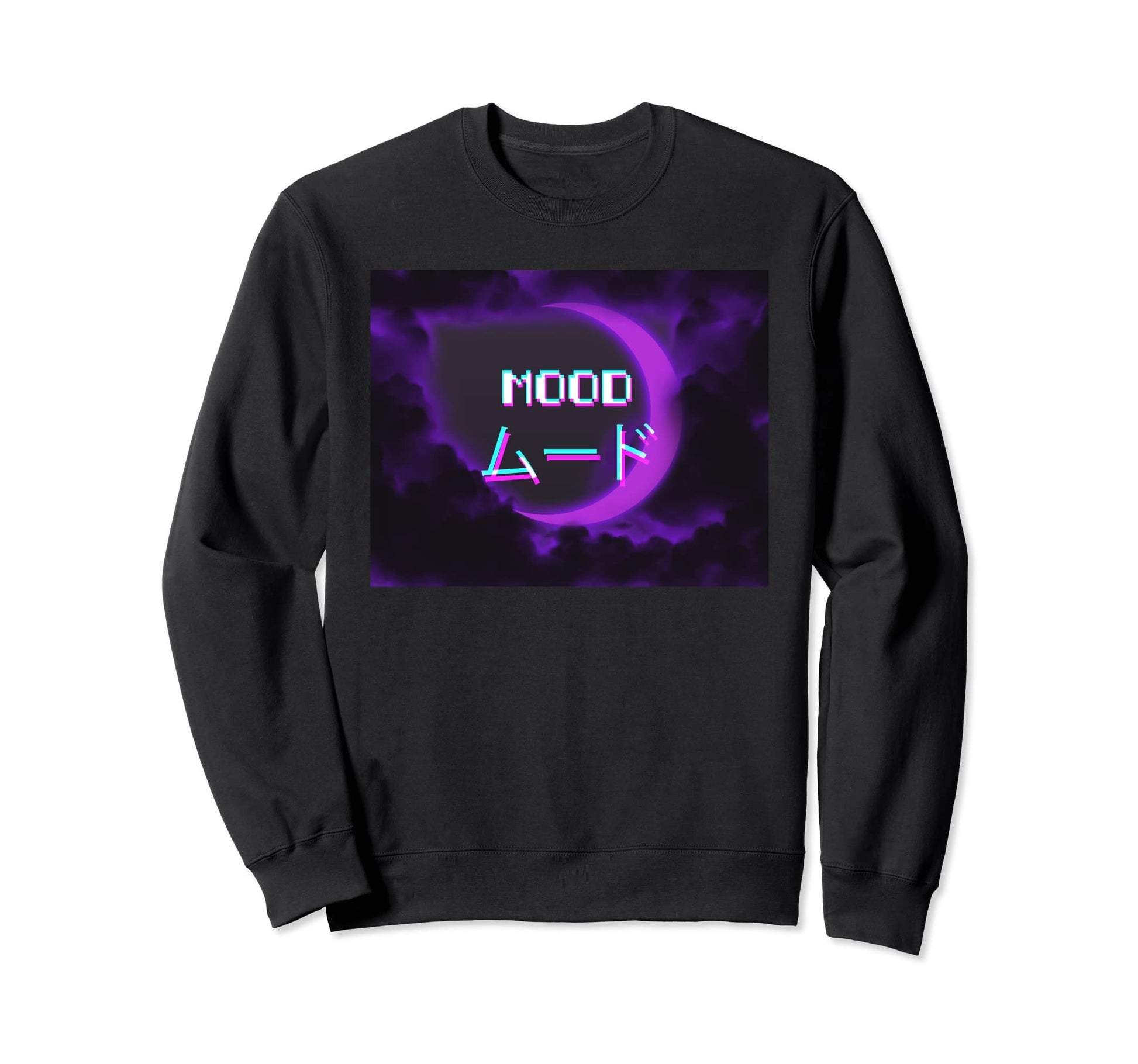 Mood Aesthetic Vaporwave 90S Sweatshirt - Minimalist Print for Adults - T-Shirt, Sweatshirt, Hoodie