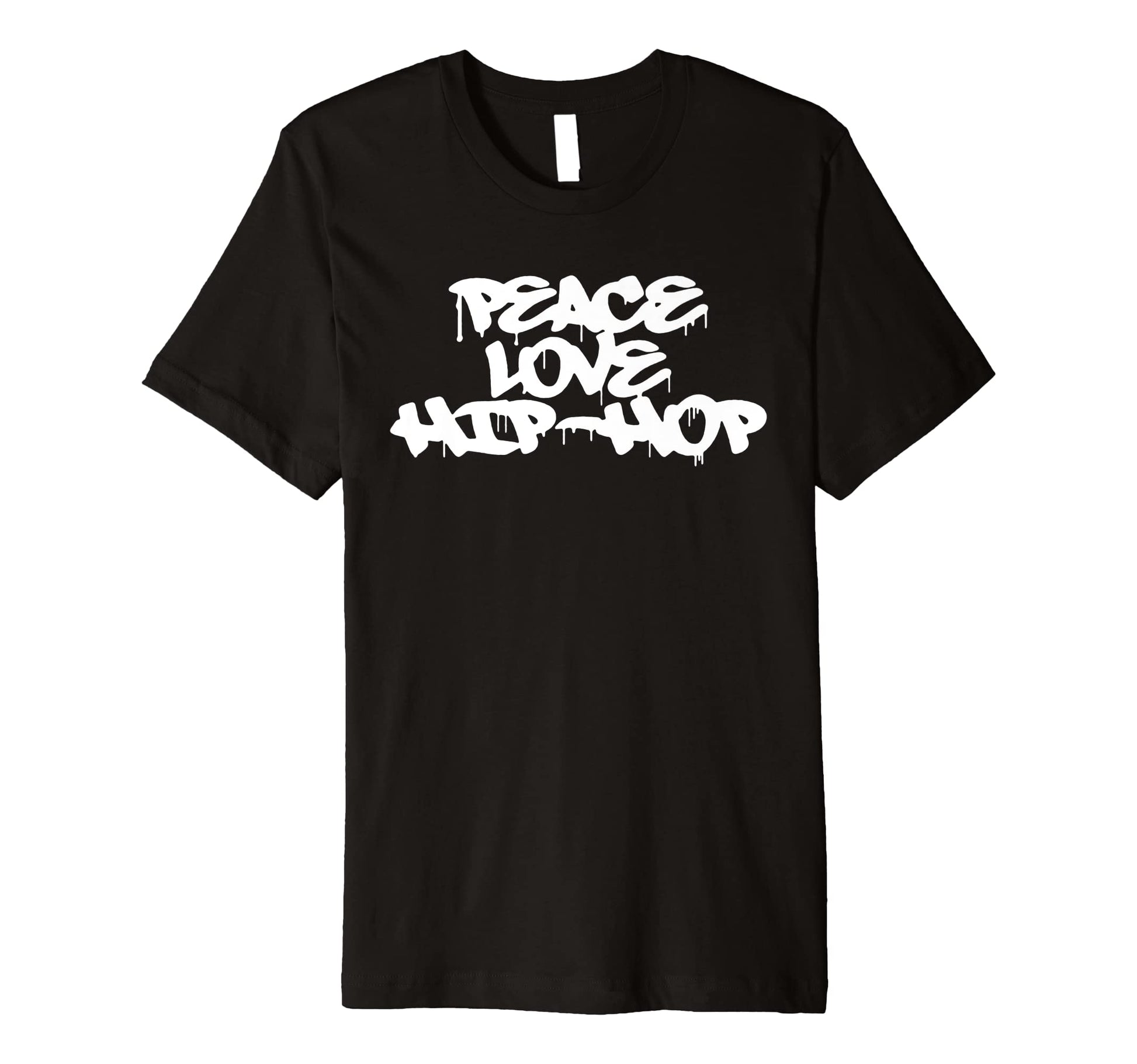 Peace Love Hip Hop Old School Rap Spray T-Shirt - Streetwear Style Unisex - T-Shirt, Sweatshirt, Hoodie