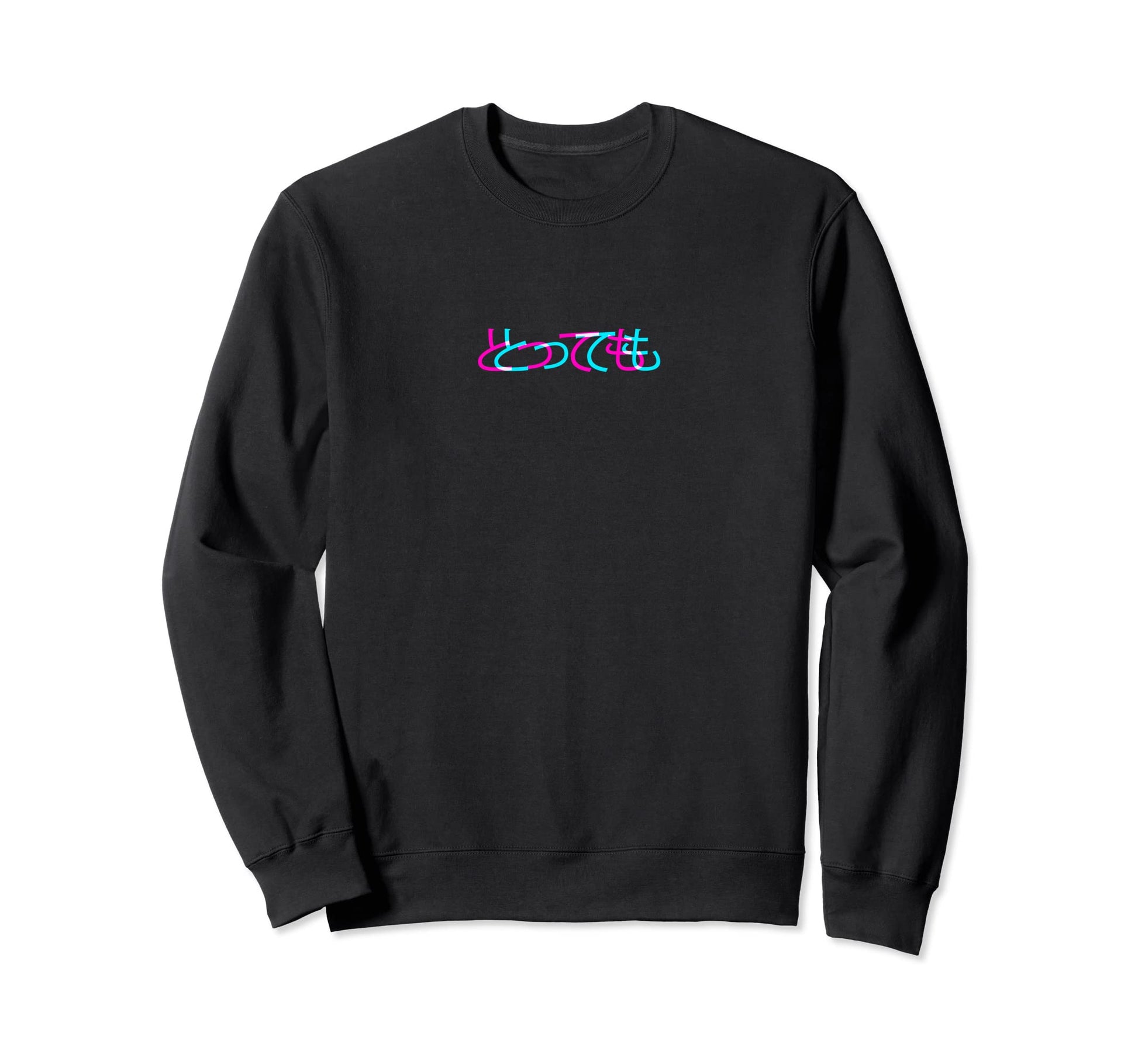 Tottemo Japanese Glitch Anime Sweatshirt - Custom Art Print Unisex - T-Shirt, Sweatshirt, Hoodie