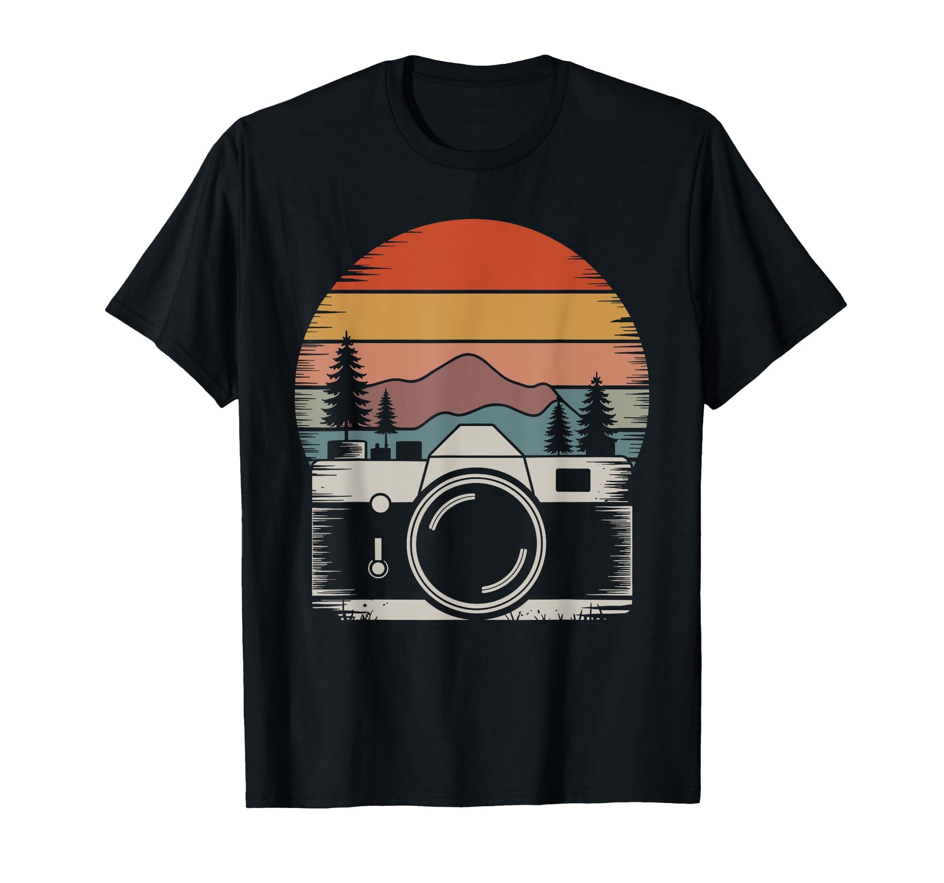 Photography Camera Photographer Nature T-Shirt - Graphic Print Unisex - T-Shirt, Sweatshirt, Hoodie
